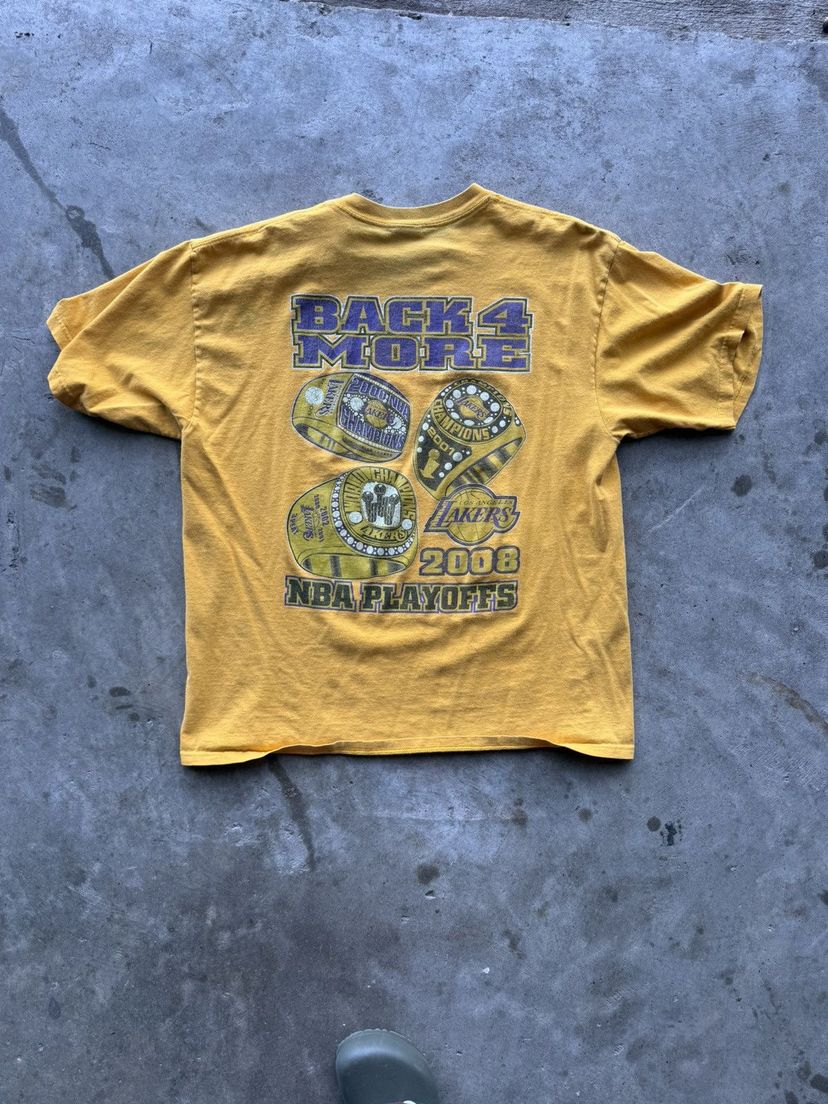 Los Angeles Lakers “Back 4 More” 2008 Playoffs Tee