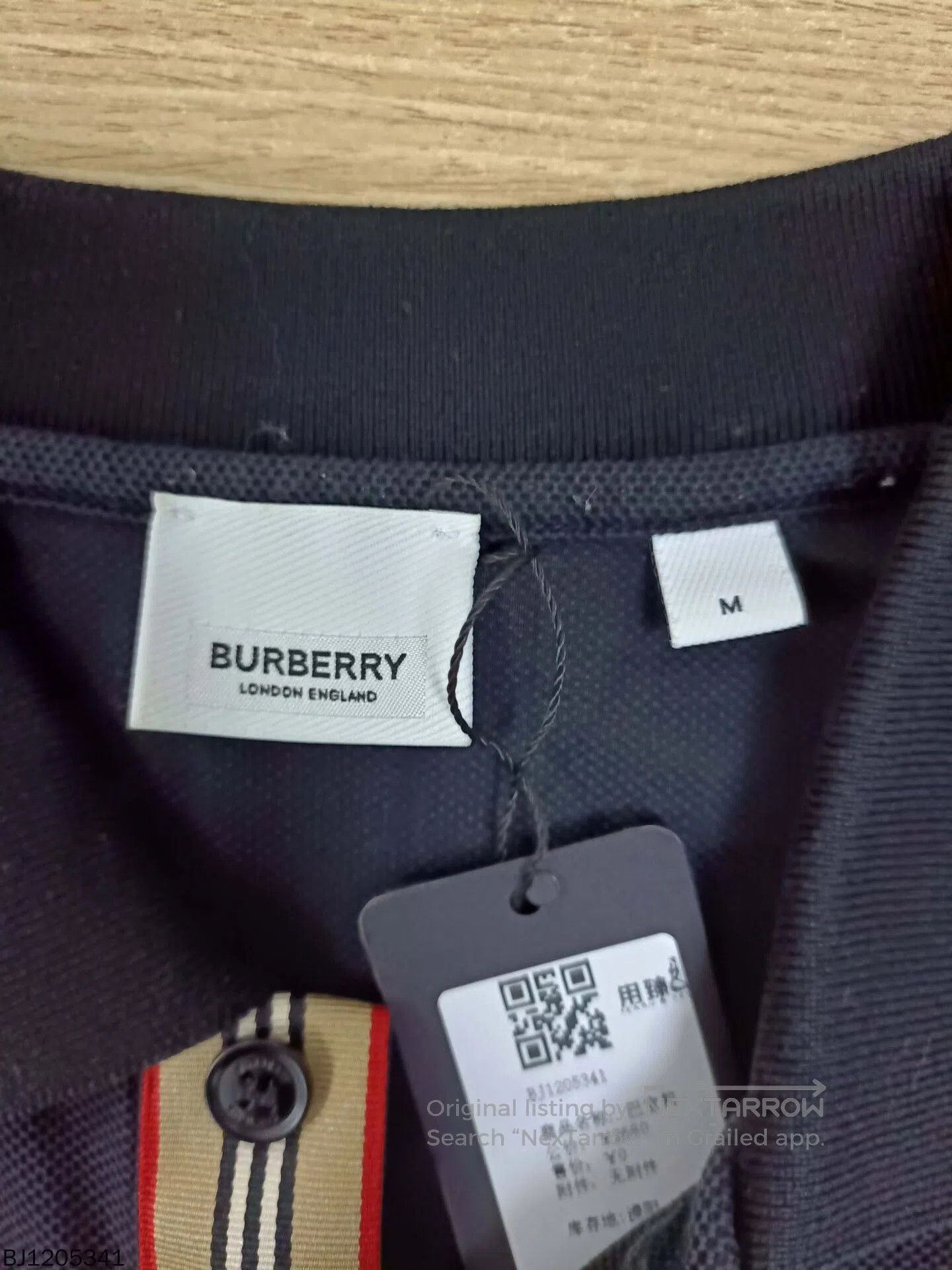 Burberry burberry short-sleeve embroidered polo shirt. Size US M / EU 48-50 / 2 - 7 Thumbnail