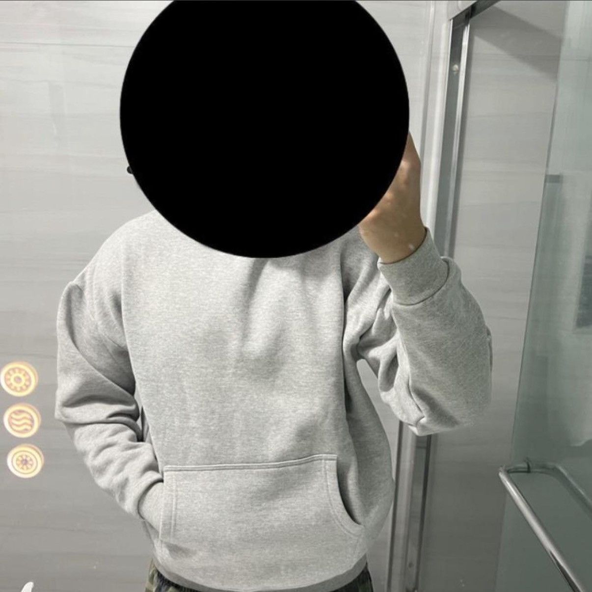 Other 520 GSM BOXY CROPPED GREY HOODIE Size US M / EU 48-50 / 2 - 1 Thumbnail