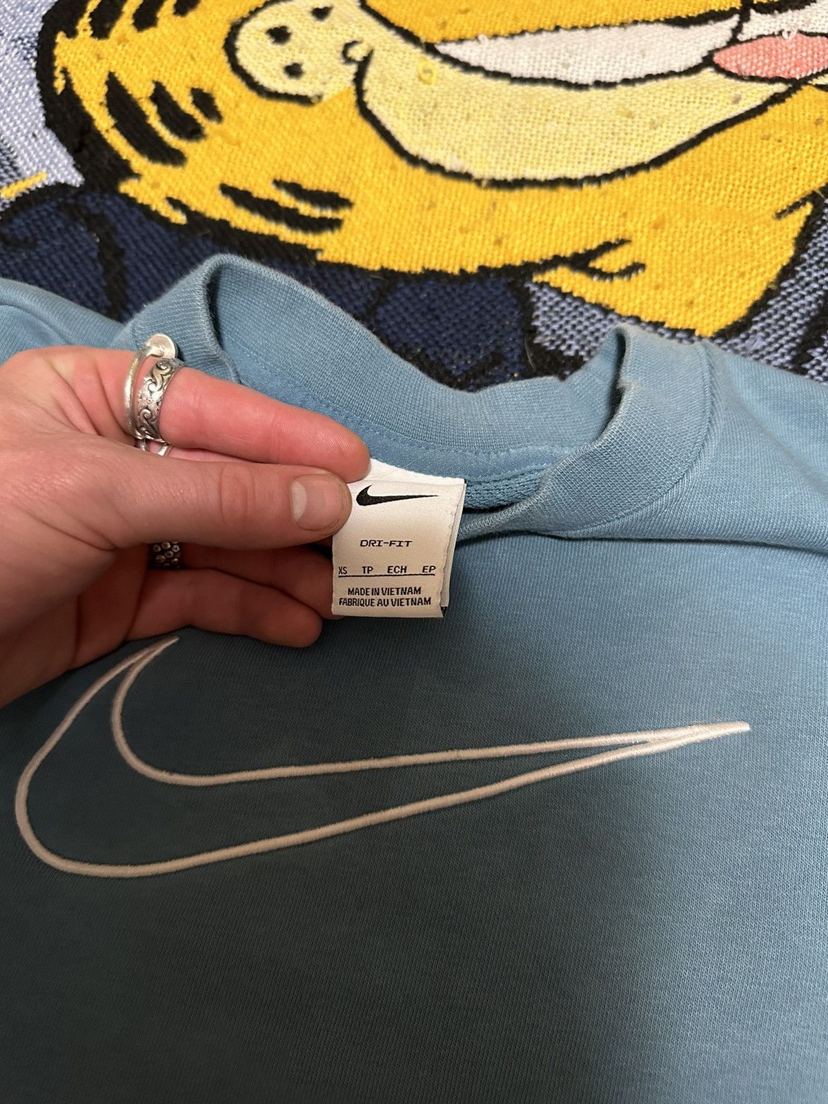 Nike Y2K Big Swoosh Nike Sweater Size US XS / EU 42 / 0 - 2 Thumbnail