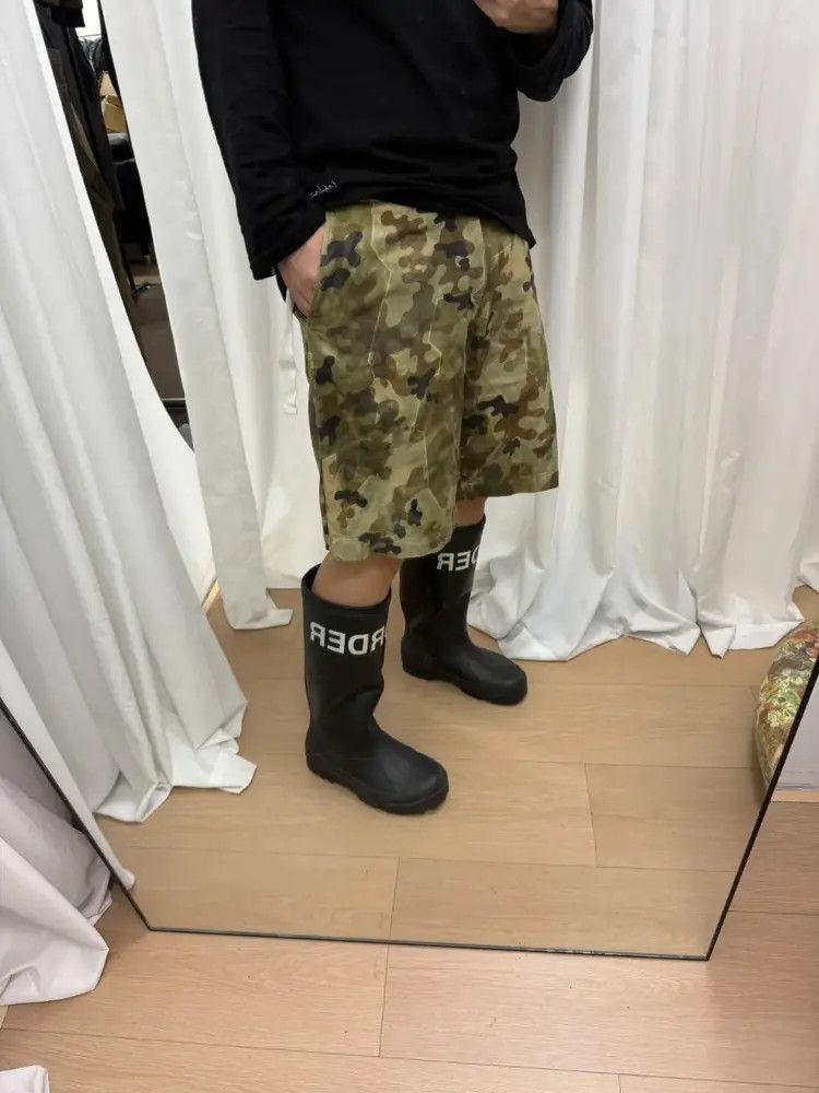 Dries Van Noten Dries Van Noten Camo Stripes Shorts-2507 Size US 30 / EU 46 - 5 Thumbnail