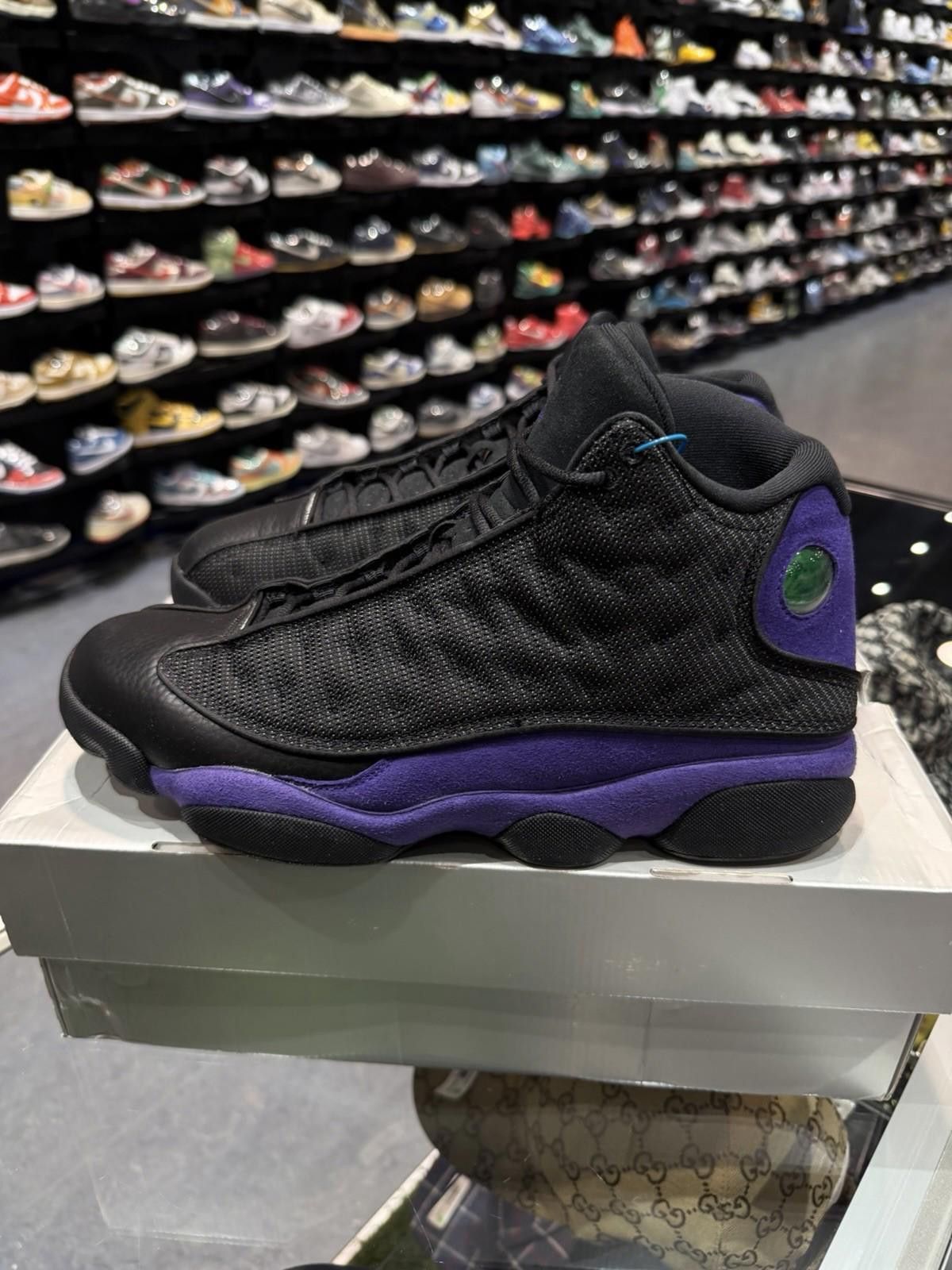 Jordan Brand Jordan Retro 13 Sneakers Black and Purple Size 13 Size US 13 / EU 46 - 3 Thumbnail