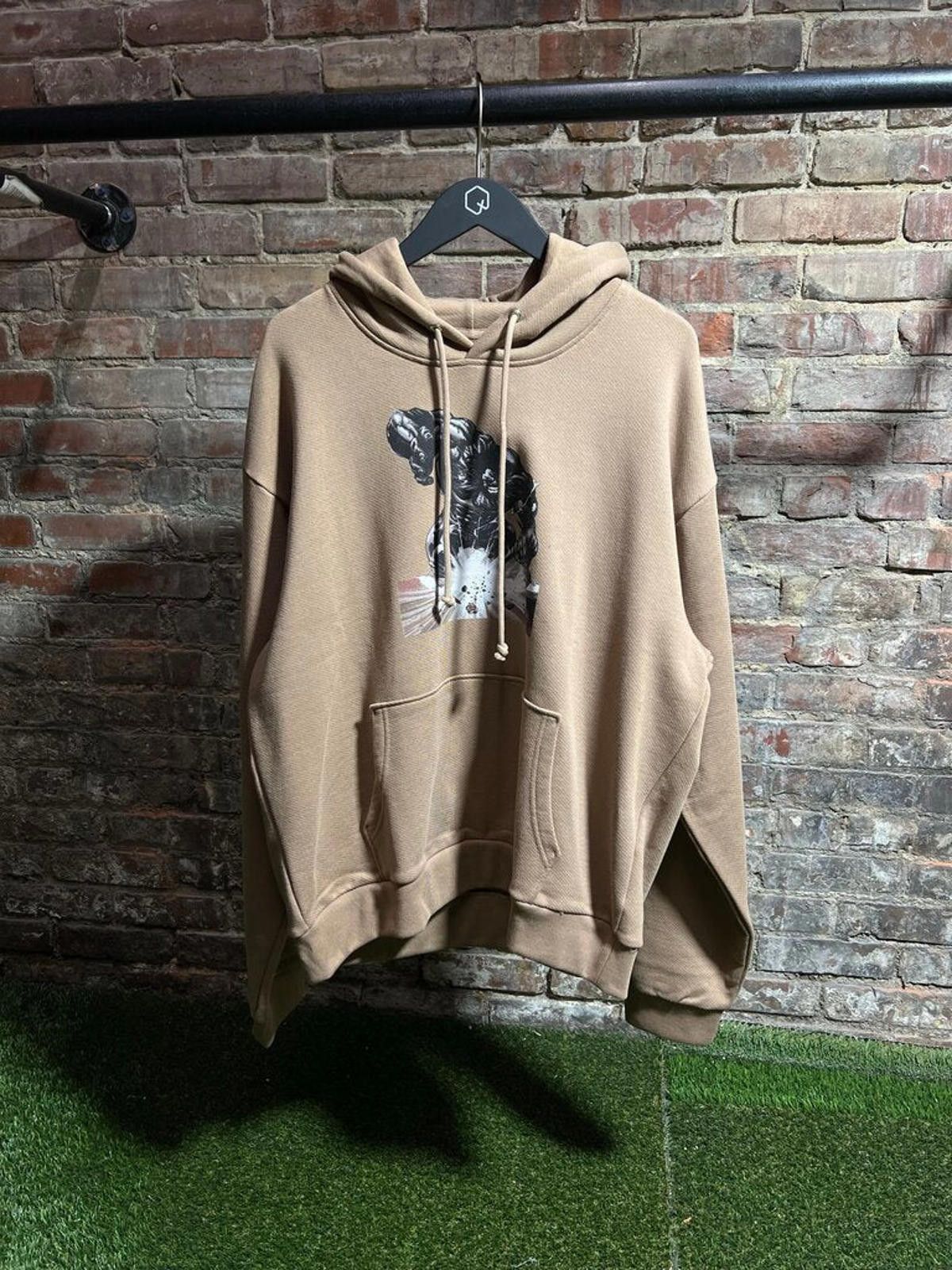 DENIM TEARS Denim Tears Systemic Racism Hoodie Brown Sz. XXL Size ONE SIZE - 1 Thumbnail