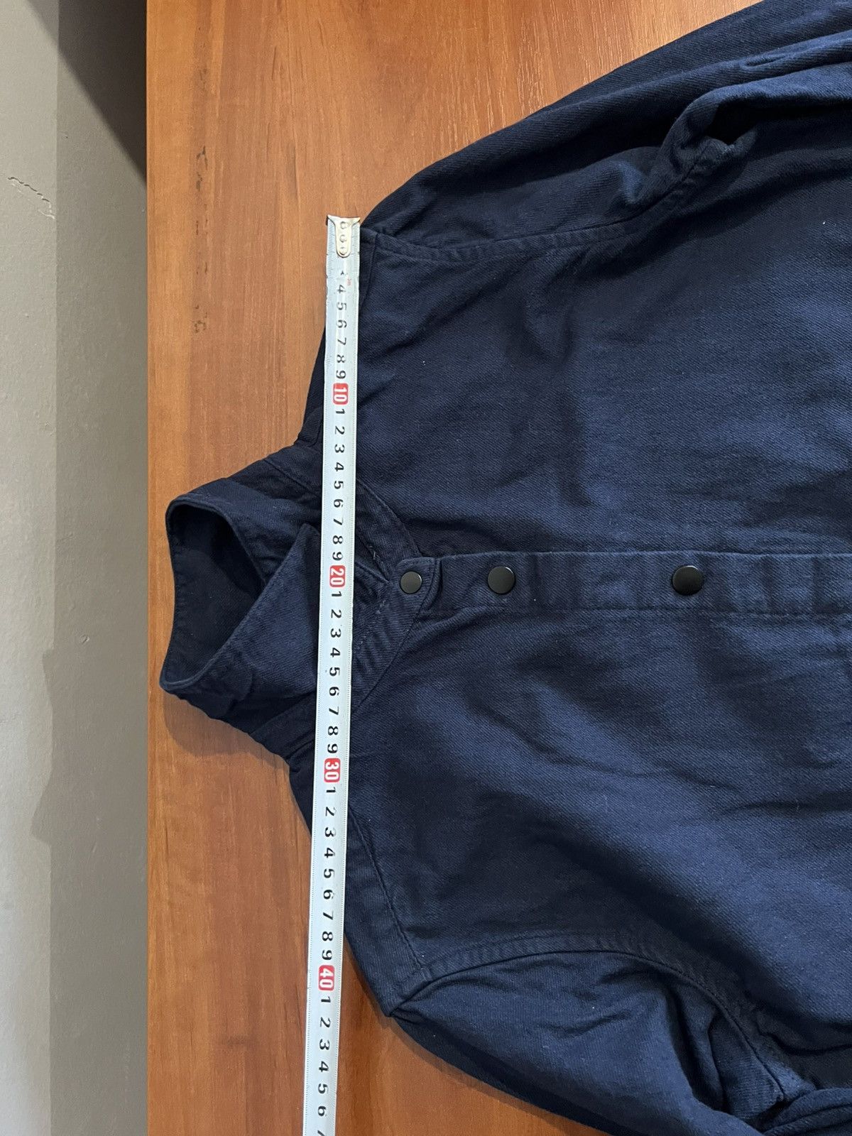 Folk FOLK DESIGN LINE COTTON NAVY BUTTON SHIRT SIZE S Size US S / EU 44-46 / 1 - 15 Thumbnail