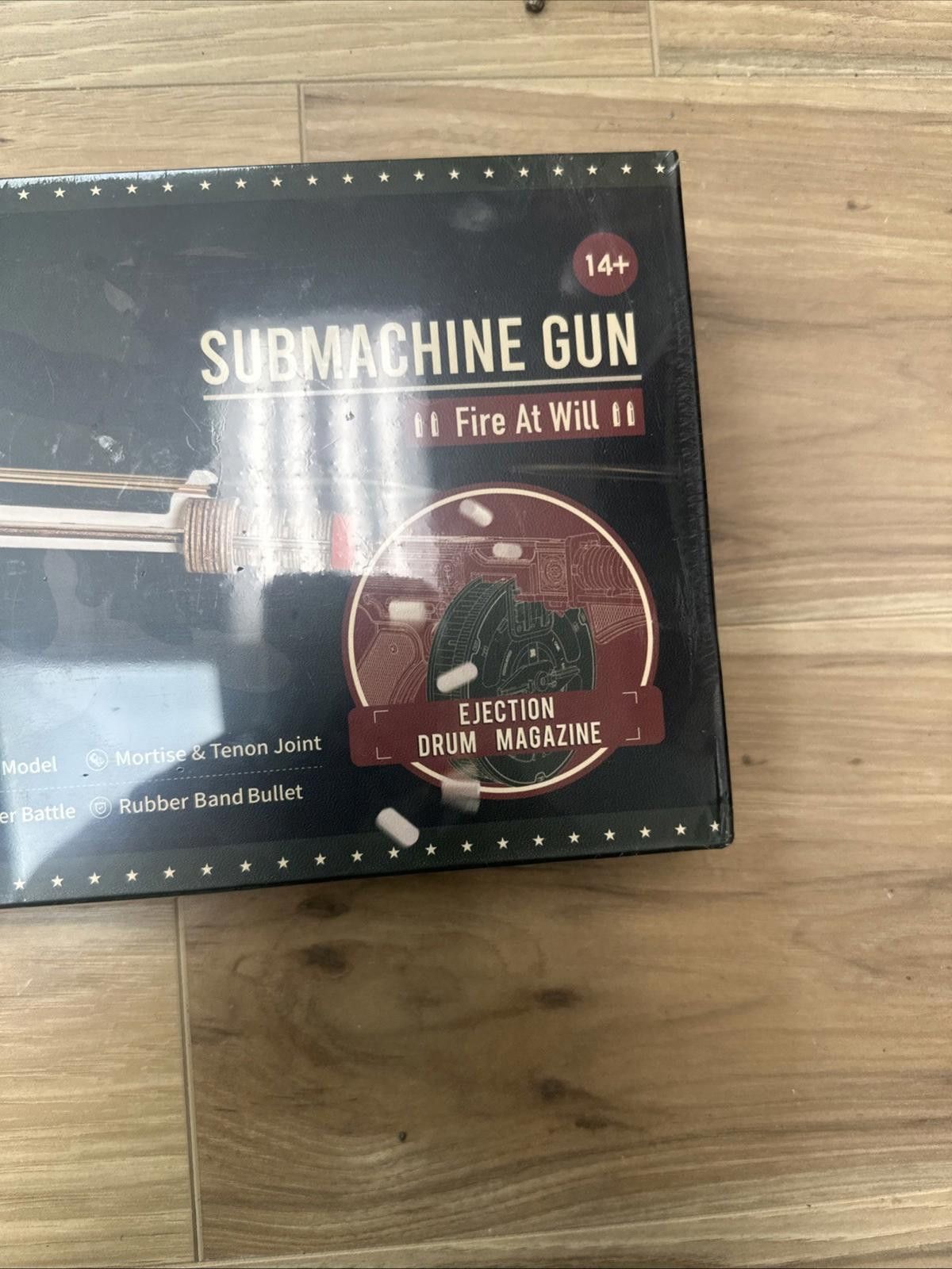 Roar Rokr Wooden Puzzle Submachine Gun Justice Guard Age 14+ New Size ONE SIZE - 2 Thumbnail
