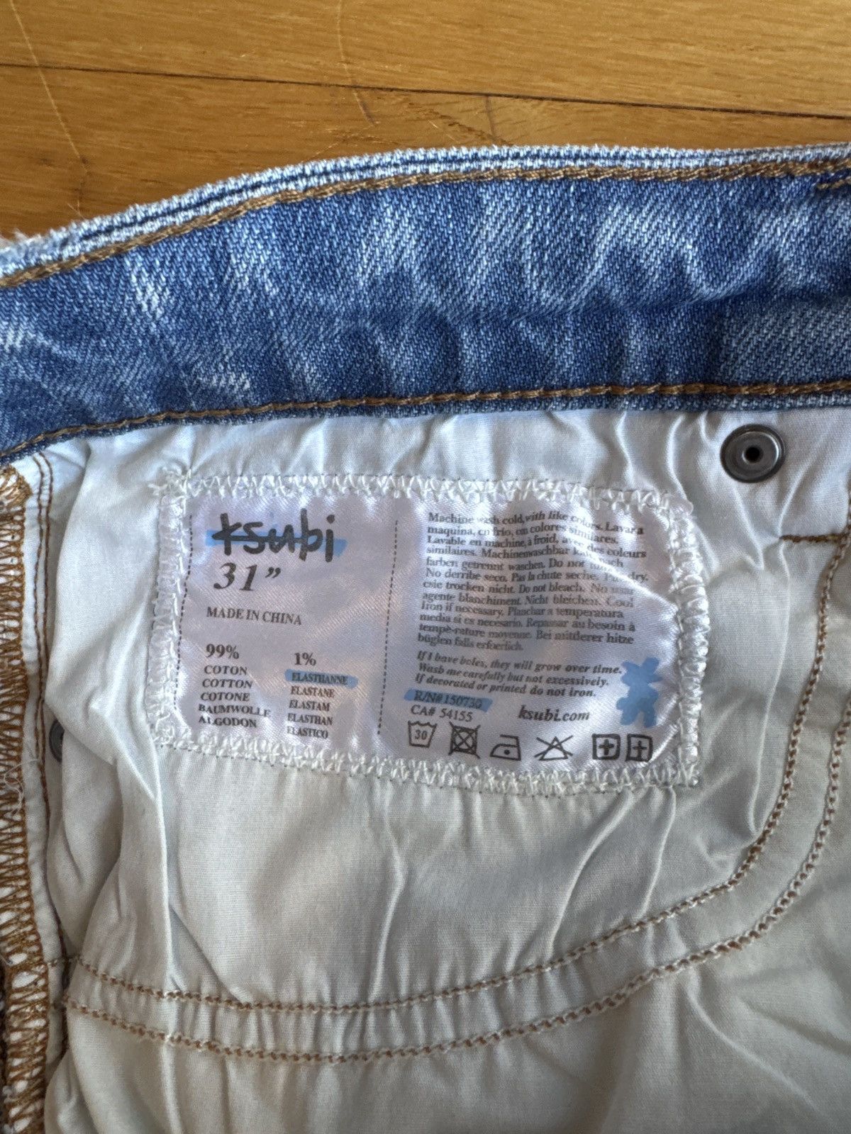Ksubi Ksubi Van Winkle Kraftwerk skinny jeans Size US 31 - 7 Thumbnail