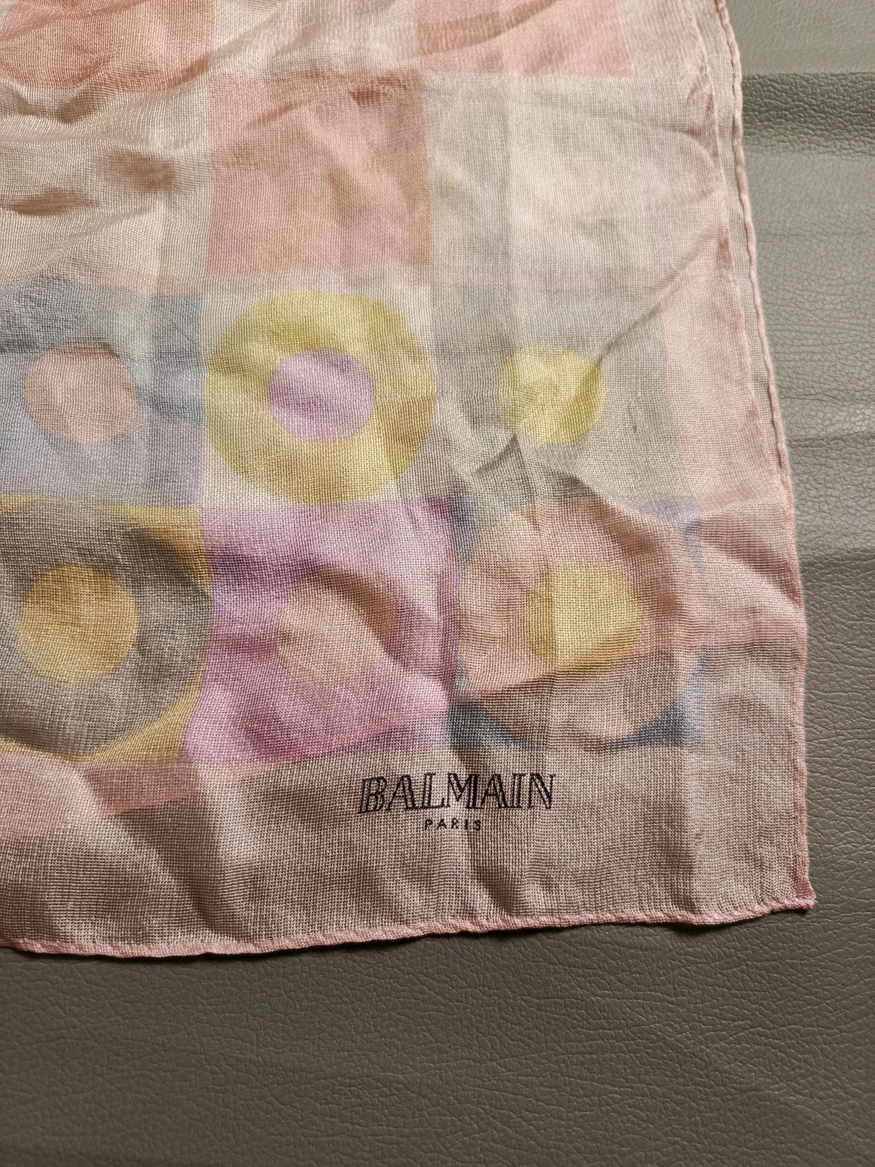 Balmain Balmain Paris silk scarves Size ONE SIZE - 4 Thumbnail