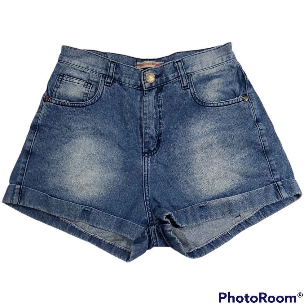 Other Brake Up Jeans | High Waisted Jean Shorts | Sze 36 (Sz 6 US) Size 28" / US 6 / IT 42 - 1 Thumbnail