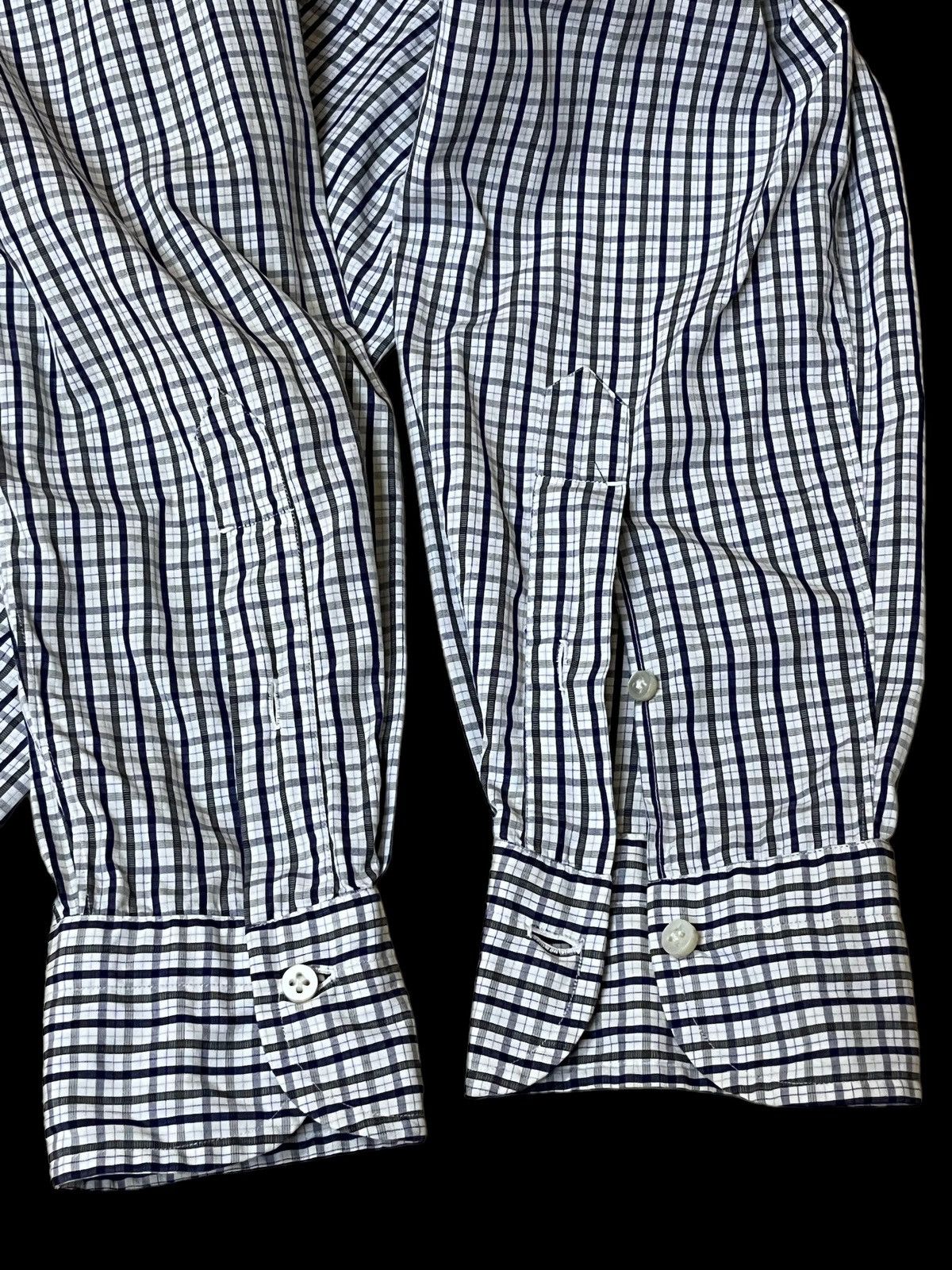 Luigi Borrelli NICE💥💥LUIGI BORRELLI CHECKERED BUTTON UPS SHIRT Size US M / EU 48-50 / 2 - 5 Thumbnail