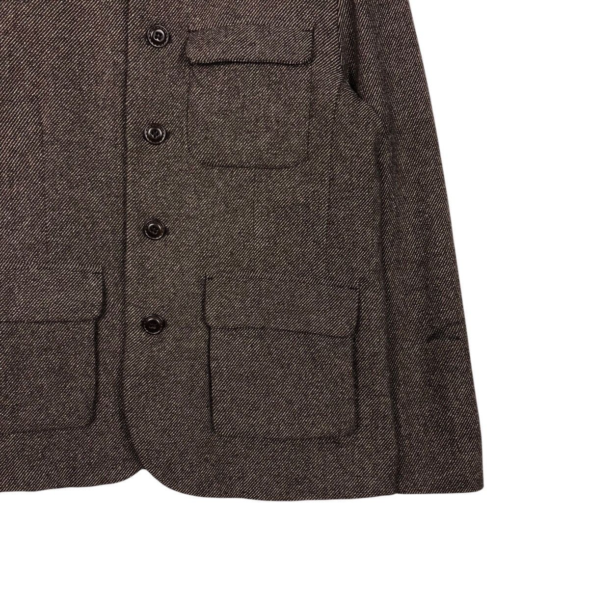 Japanese Brand 📌Vintage Chore Wool Herringbone Jacket Morgan Homme Kapital Size US M / EU 48-50 / 2 - 6 Thumbnail