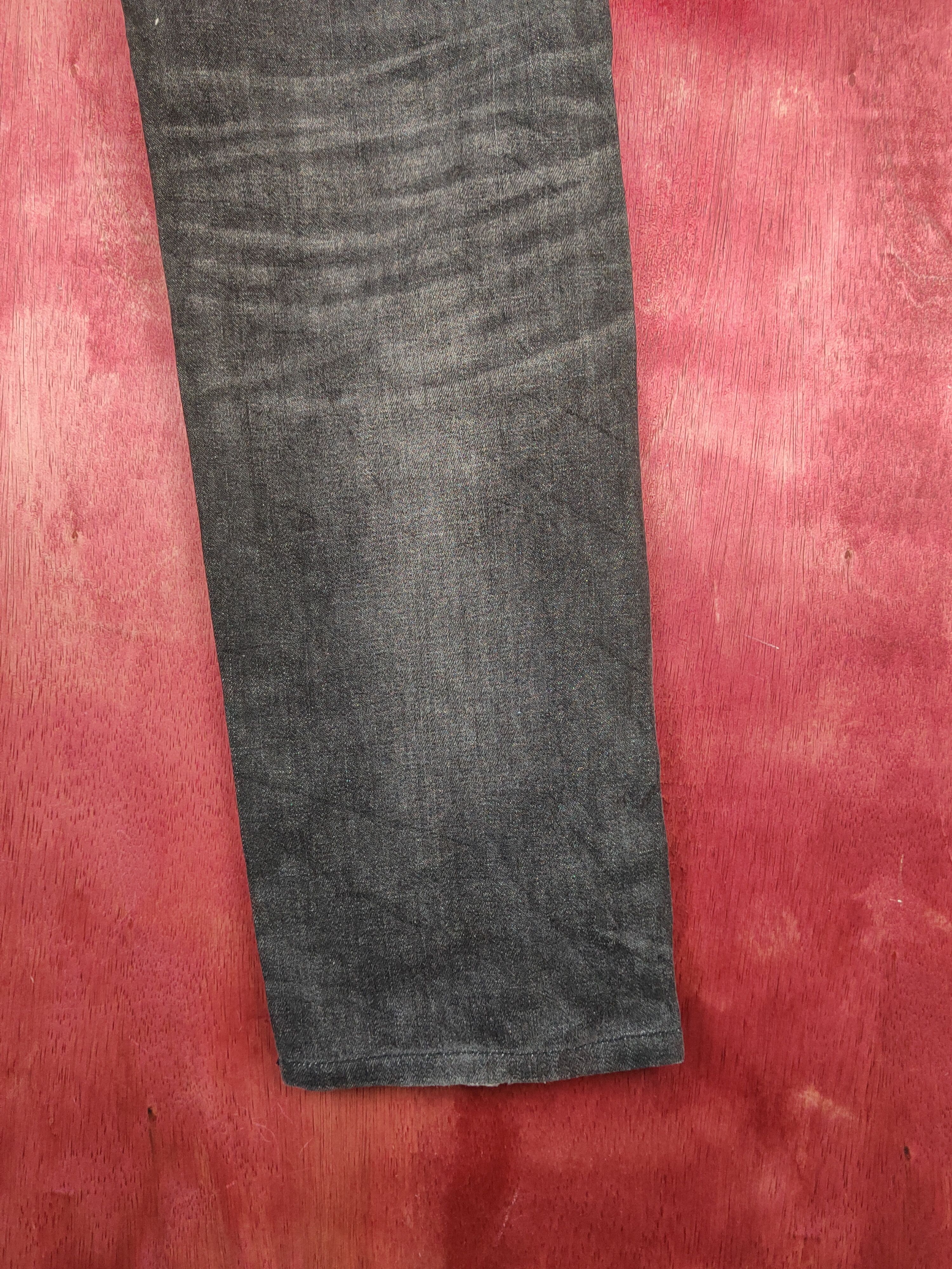Japanese Brand Uniqlo Black Faded japan vintage Jeans #S1779 Size US 30 / EU 46 - 11 Thumbnail