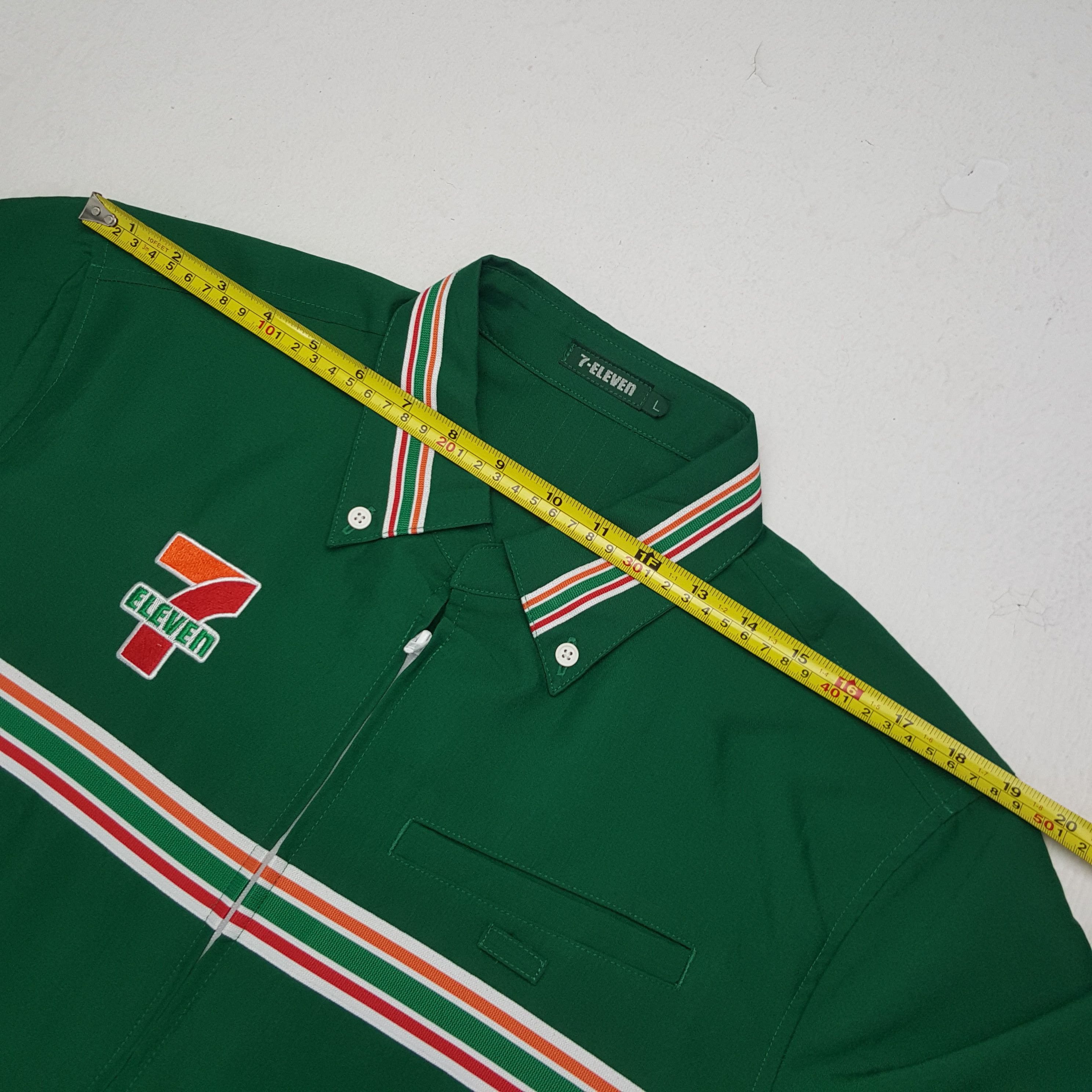 Japanese Brand × Vintage Vintage 7 Eleven Embroidery Worker Uniform Jacket Size US L / EU 52-54 / 3 - 6 Thumbnail
