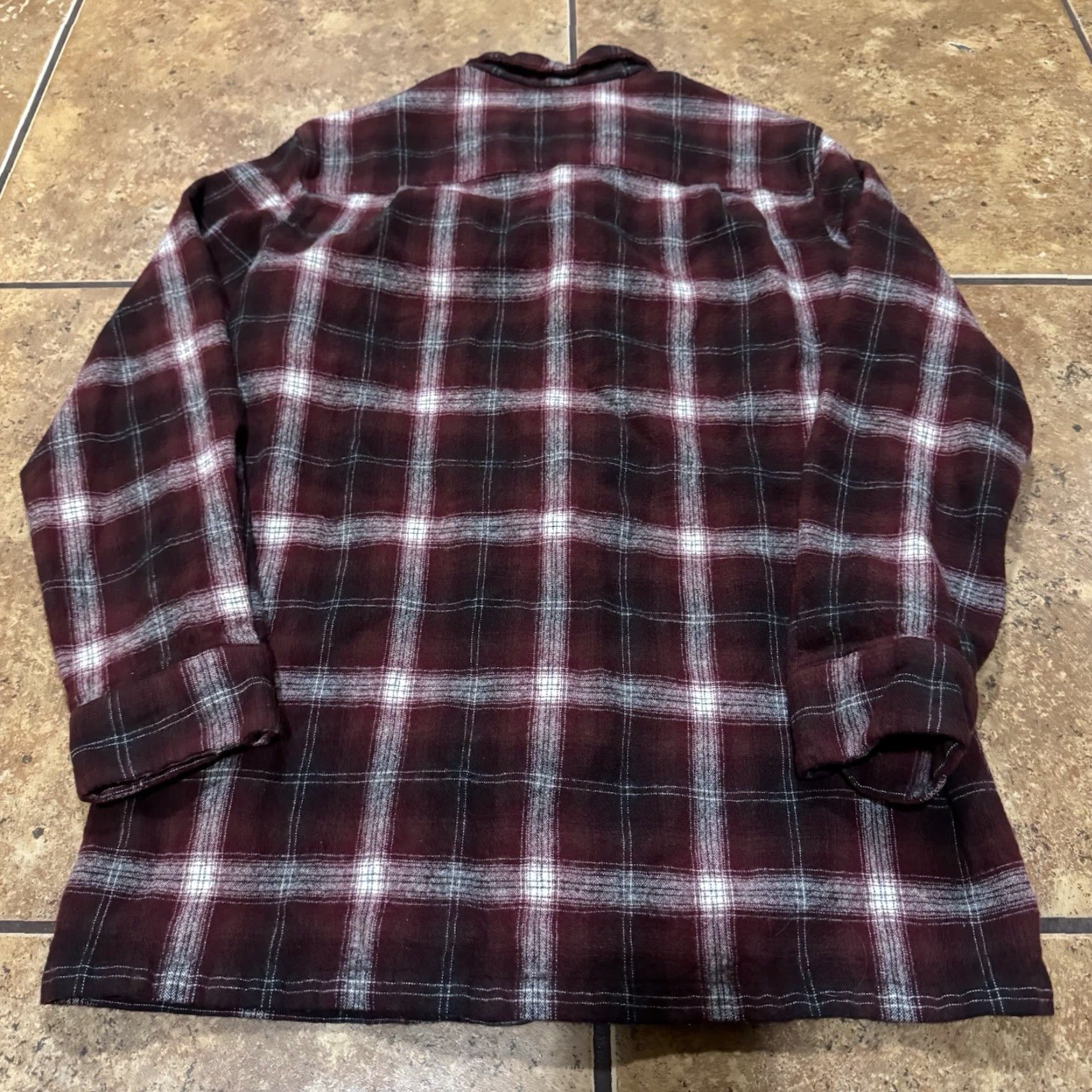 Pendleton VTG Pendleton Board Shirt Wool Medium Red Shadow Plaid USA Shirt Men M Vintage Board Shirt USA Mens Size US M / EU 48-50 / 2 - 6 Thumbnail