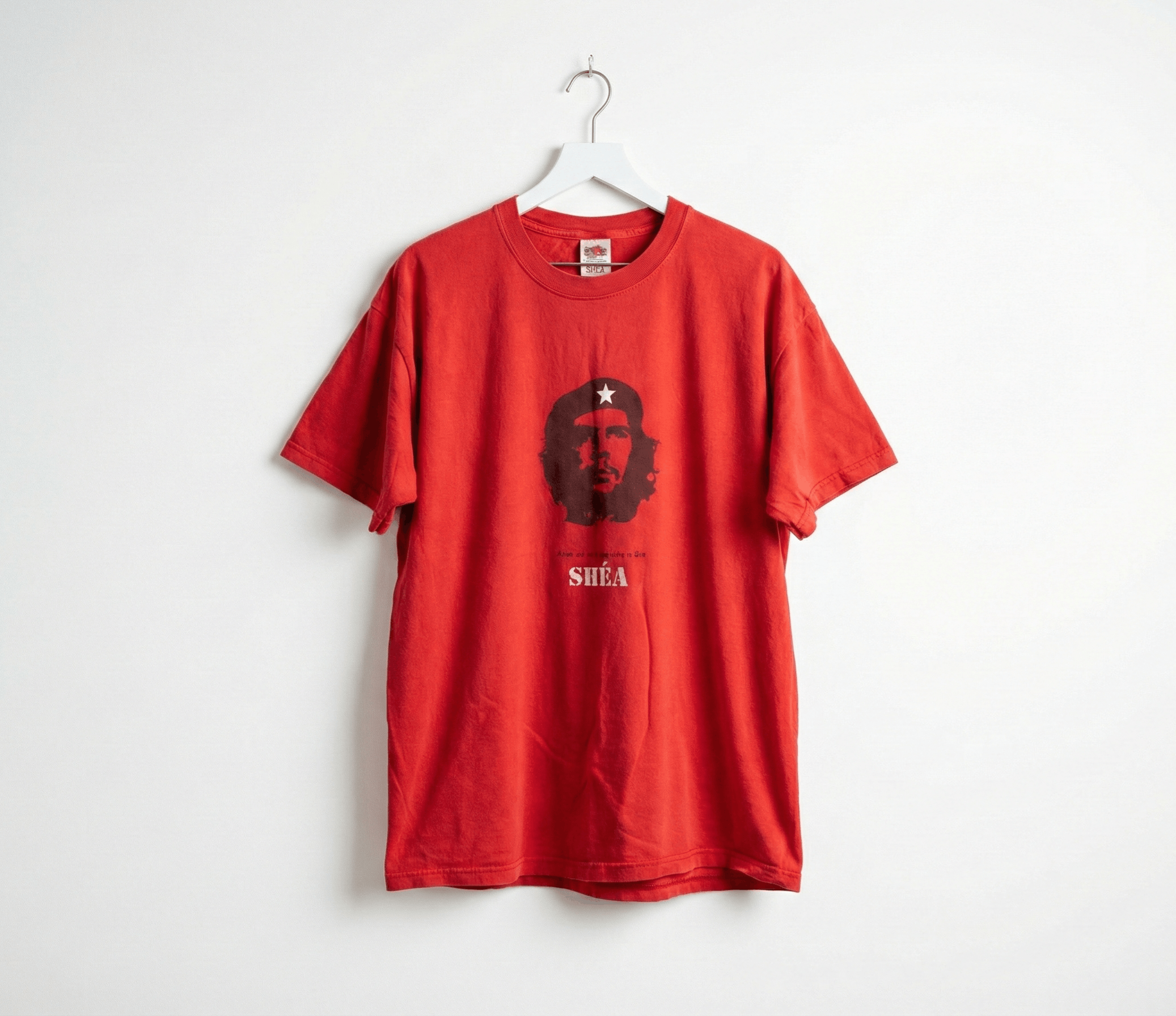 Fruit Of The Loom Vintage Che Guevara T-Shirt Men XL Red 90s Fruit Of The Loom Size US XL / EU 56 / 4 - 1 Thumbnail