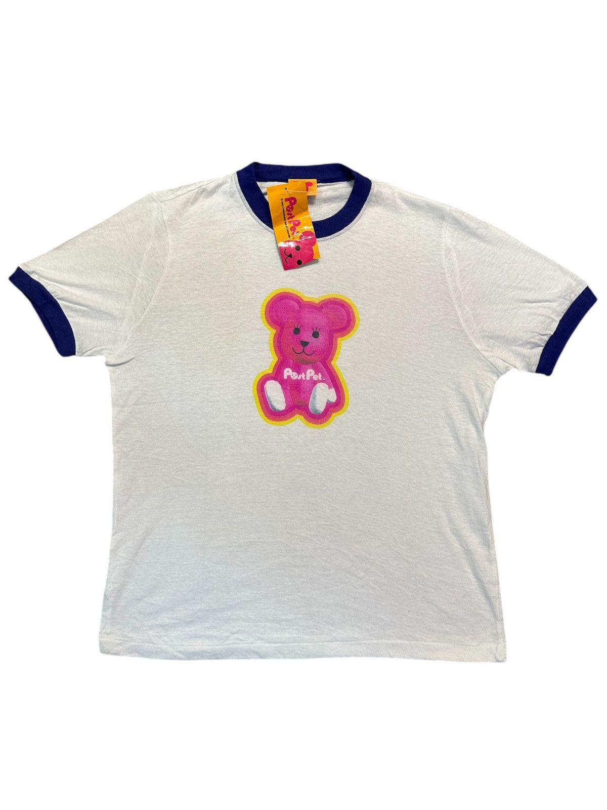 Japanese Brand × Sony Vintage 1997 Postpet™️ By Sony Ringer Tee Size US M / EU 48-50 / 2 - 1 Thumbnail