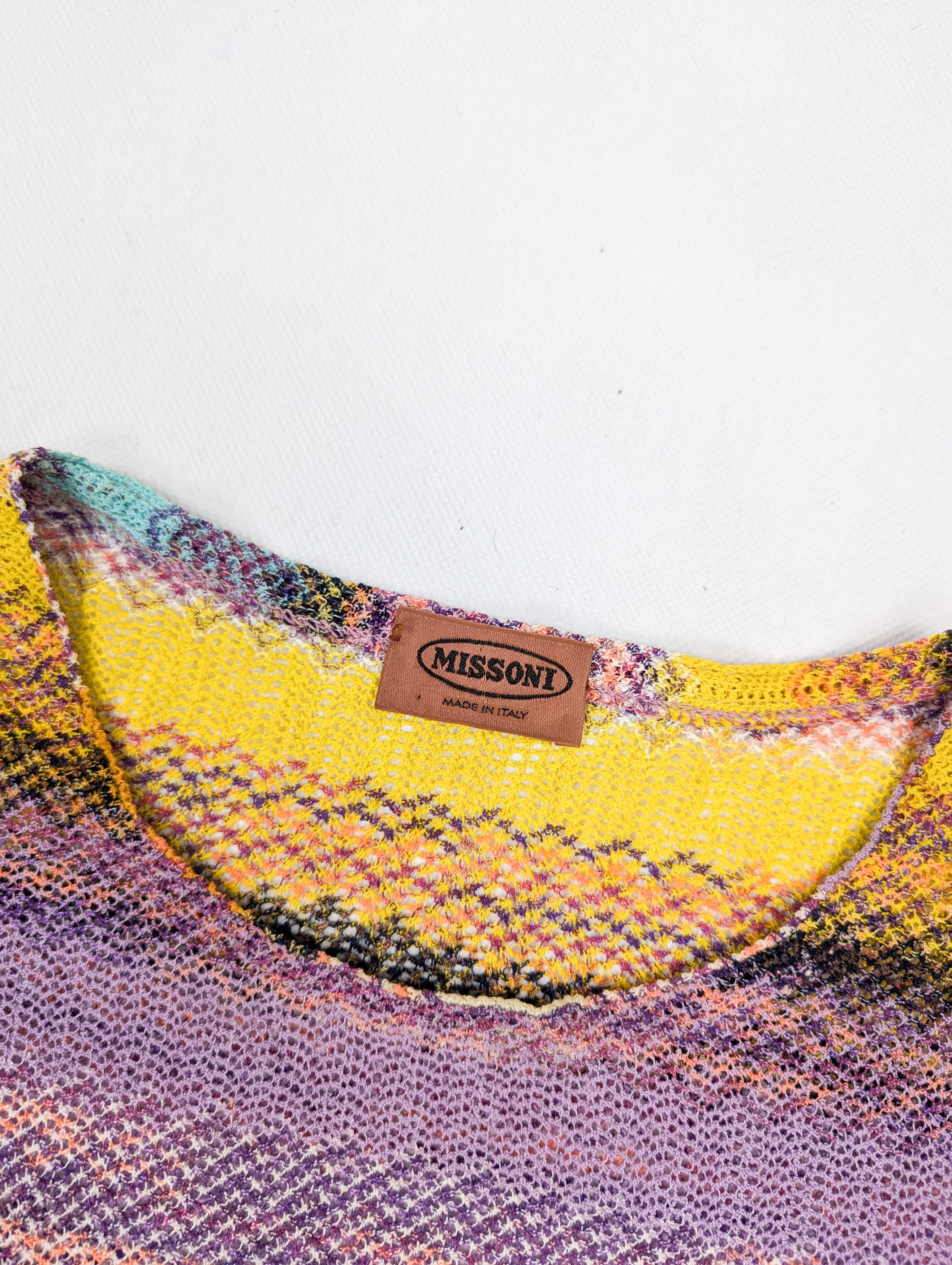Missoni Missoni colorful sweater jumper Size L / US 10 / IT 46 - 3 Thumbnail