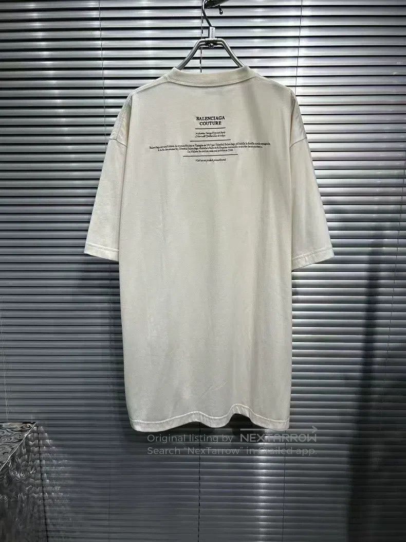 Balenciaga Balenciaga Classic Embroidered Slogan Small Logo Alphabet Size US XXS / EU 40 - 2 Thumbnail