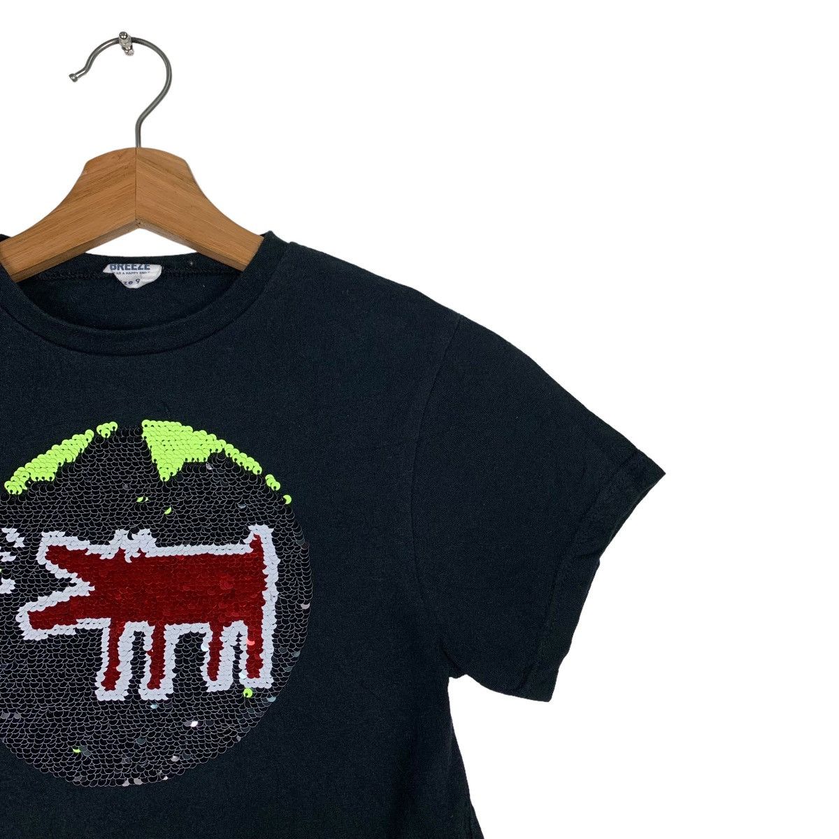 Keith Haring Keith Haring Big Logo Crop Tees #0213-C10 Size XS / US 0-2 / IT 36-38 - 6 Thumbnail