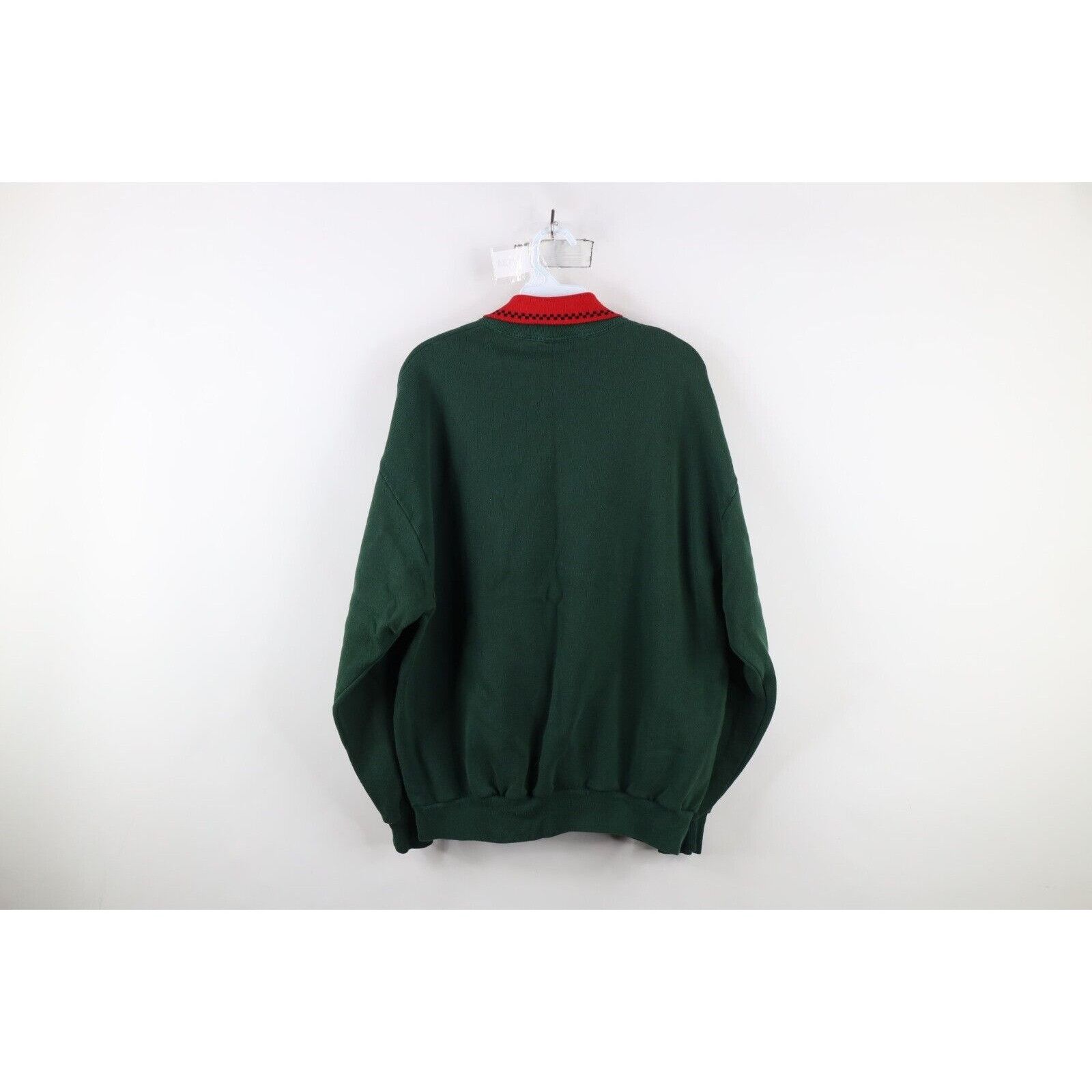 Vintage Vintage 90s Streetwear Christmas Puppy Cat Kitten Sweatshirt Size XL / US 12-14 / IT 48-50 - 9 Thumbnail