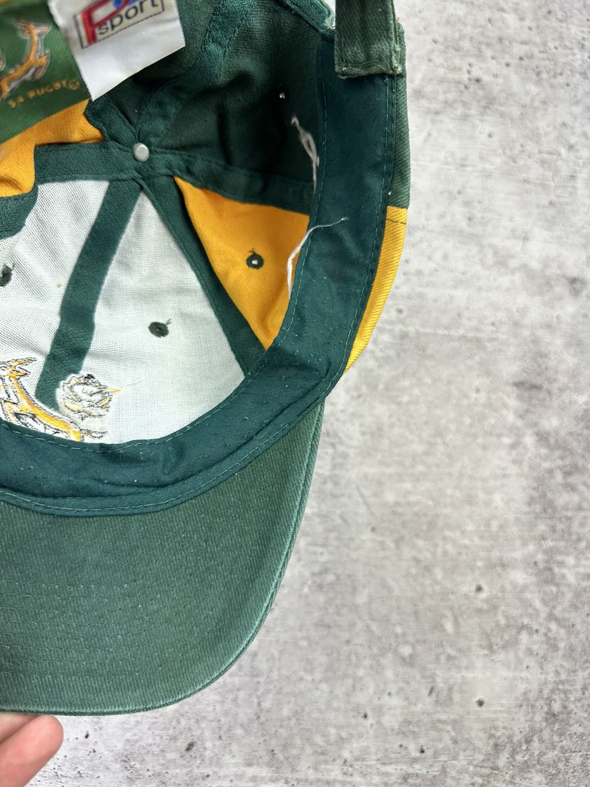 Vintage Vintage South Africa Rugby Hat Size ONE SIZE - 12 Thumbnail