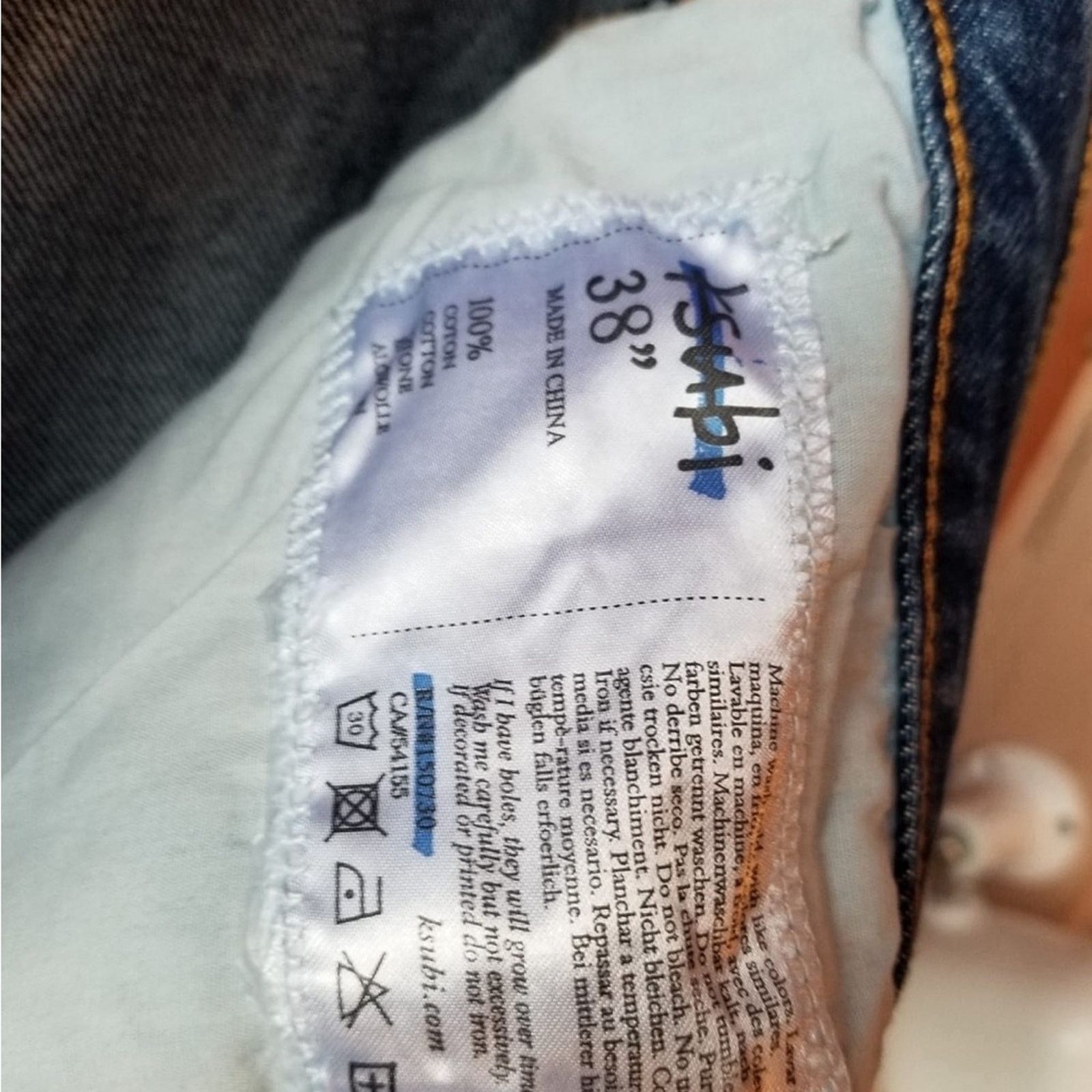 Ksubi KSUBI Anti K Zipped Dynamite Size: 38 NWT Size US 38 / EU 54 - 7 Thumbnail