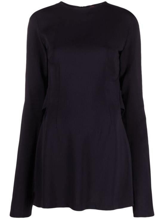 032c 032C Women Short Skirts W0024 DARKPLUM Black Size S / US 4 / IT 40 - 1 Thumbnail