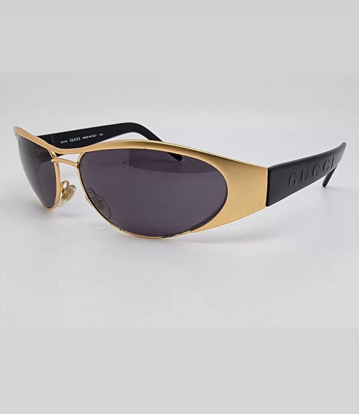 Gucci × Tom Ford × Vintage Gucci Sunglasses Logo Shield Mask Pop Vintage Size ONE SIZE - 1 Thumbnail