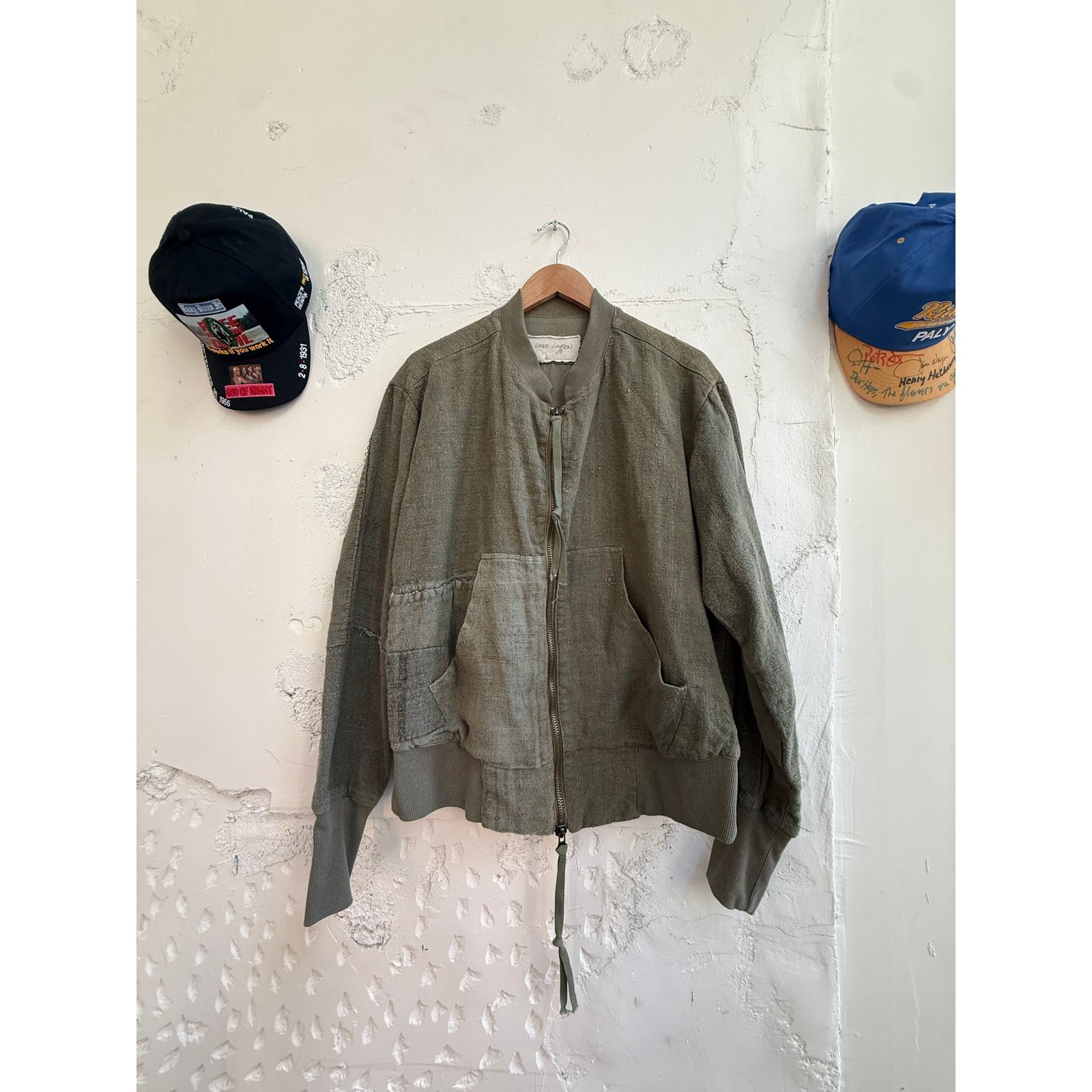 Greg Lauren Greg Lauren Army Antique Hemp Flight Jacket Size US L / EU 52-54 / 3 - 1 Thumbnail