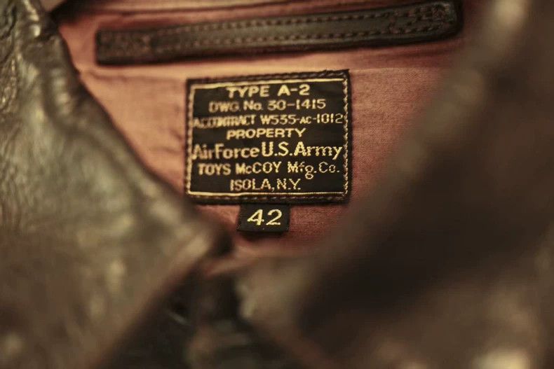 The Real McCoy's Leather Jacket Size US L / EU 52-54 / 3 - 9 Thumbnail