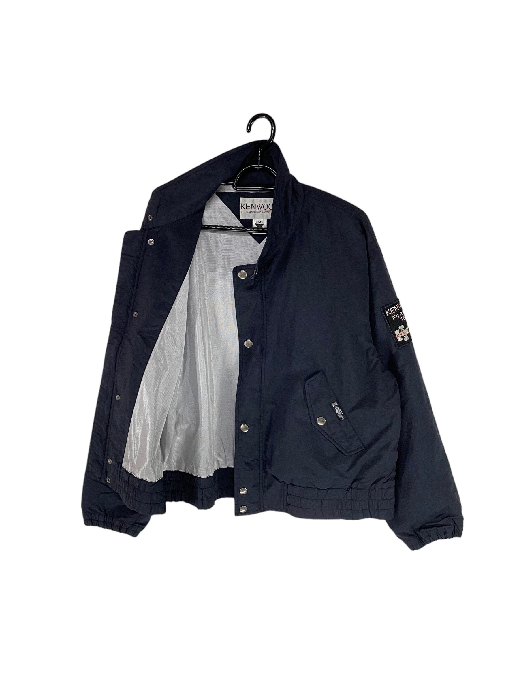 Vintage Vtg 90s Kenwood F1 grand prix racing team bomber jacket Size US M / EU 48-50 / 2 - 3 Thumbnail