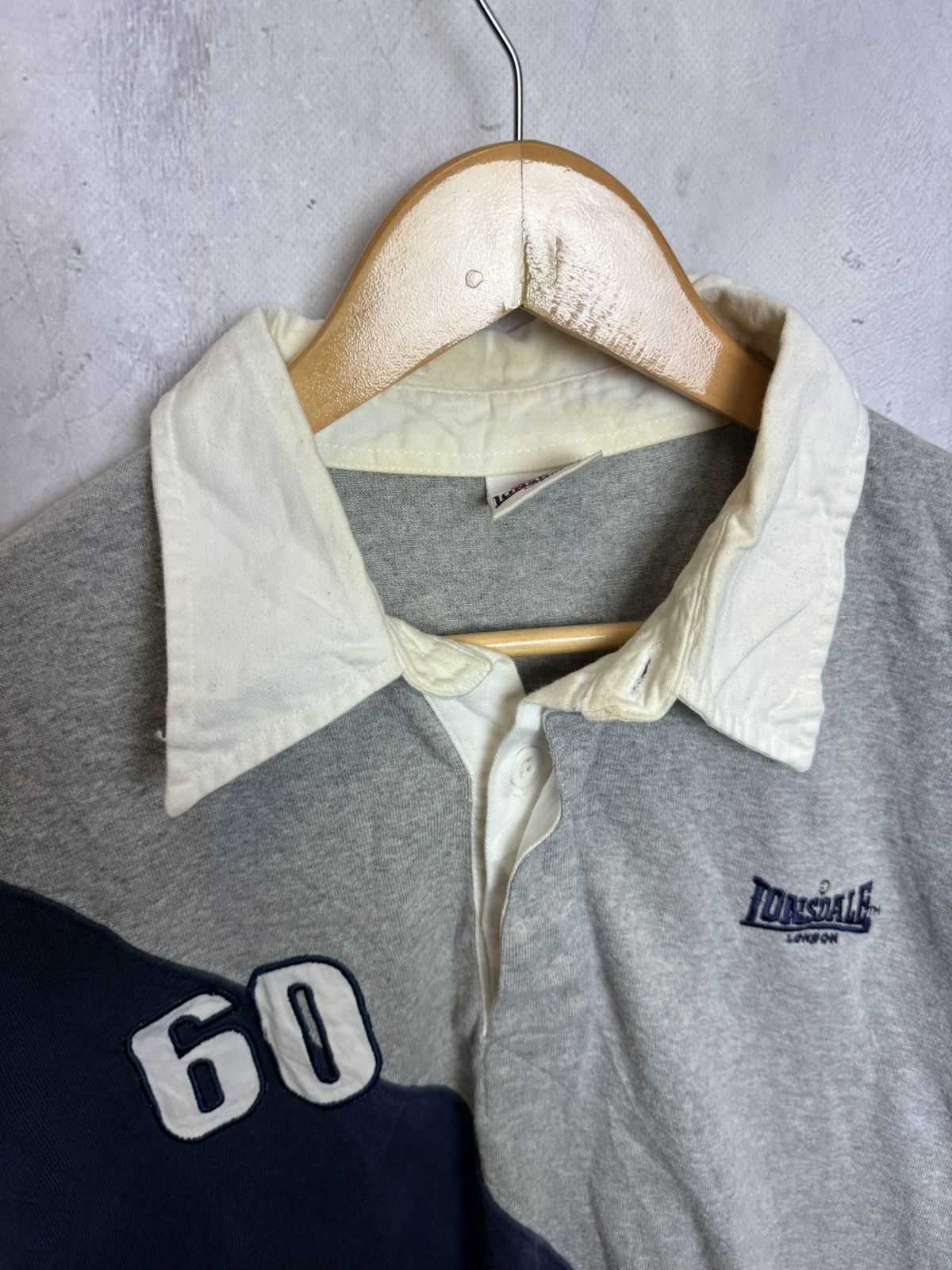 Lonsdale × Vintage Lonsdale London Sweatshirt Vintage 90s Size US XL / EU 56 / 4 - 4 Thumbnail
