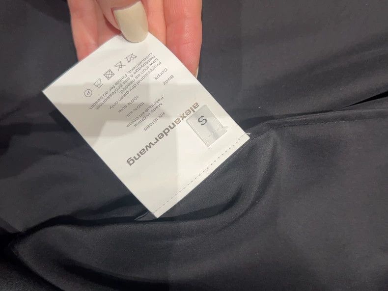 Alexander Wang Alexander Wang Silk Button Up Shirt- Size S / US 4 / IT 40 - 3 Thumbnail