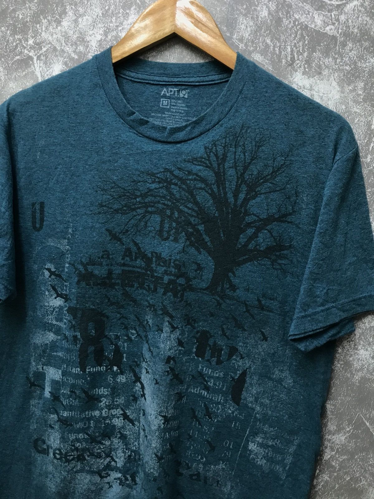 Apt. 9 Apt 9 Affliction Tree Birds Y2K Graphic Tee Size US M / EU 48-50 / 2 - 5 Thumbnail