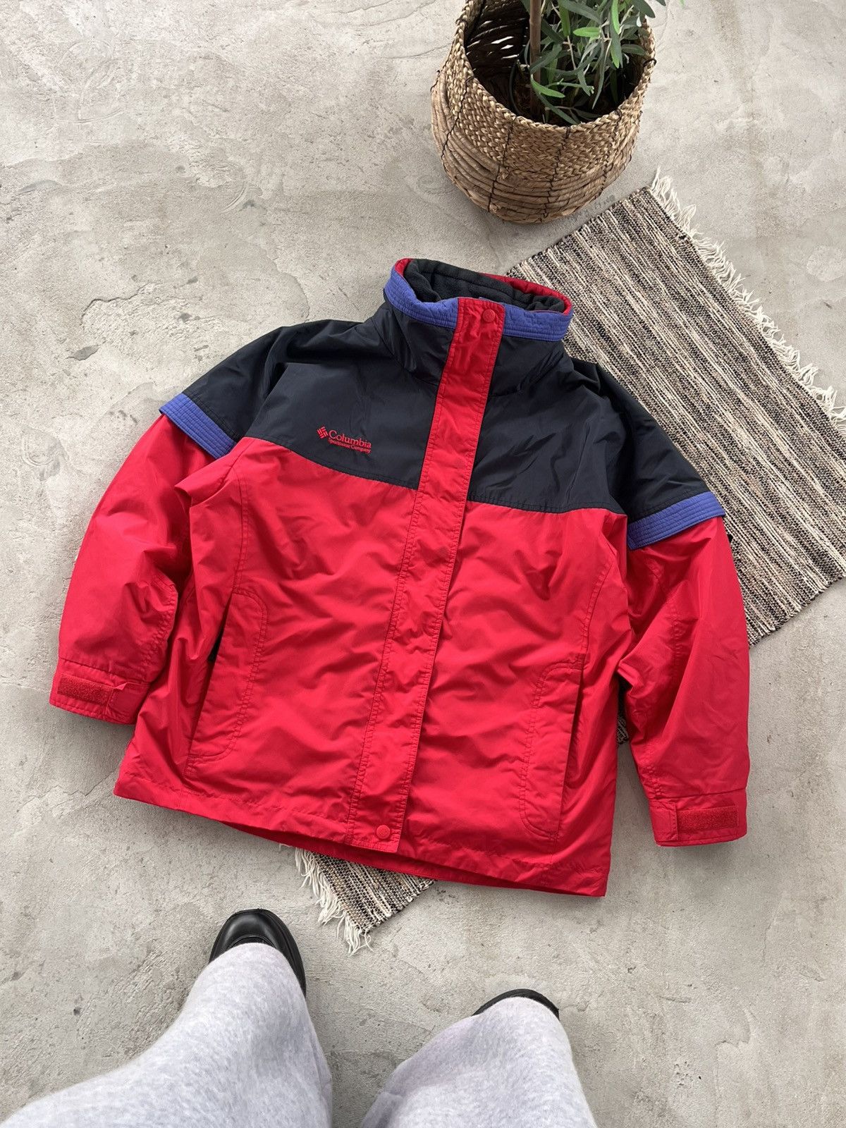 Columbia Vintage 90s Columbia Bugaboo Outdoor rare USA Jacket Y2K Size US M / EU 48-50 / 2 - 1 Thumbnail