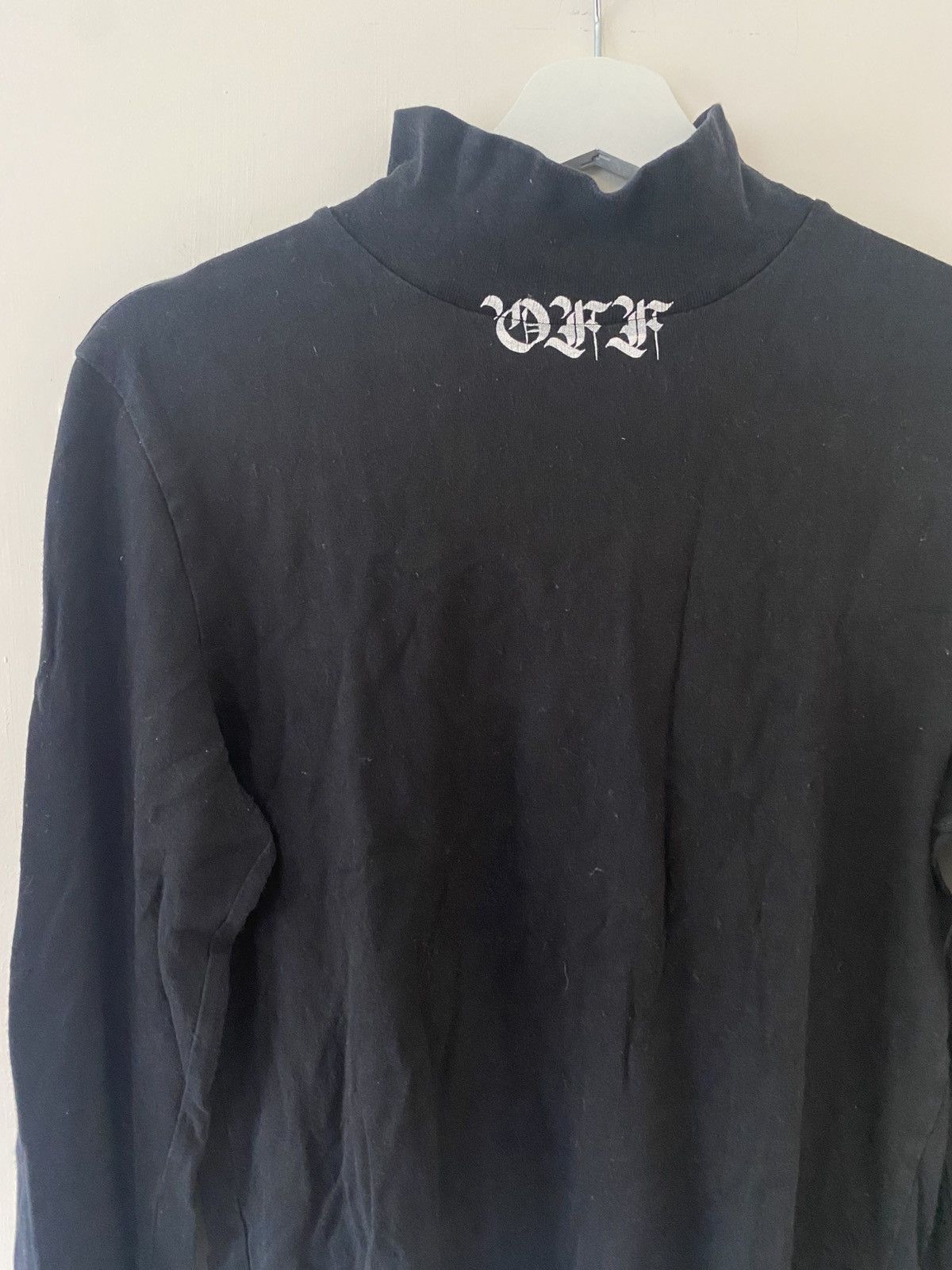 Off-White Off-White Long Sleeve Black Top Size US S / EU 44-46 / 1 - 3 Thumbnail