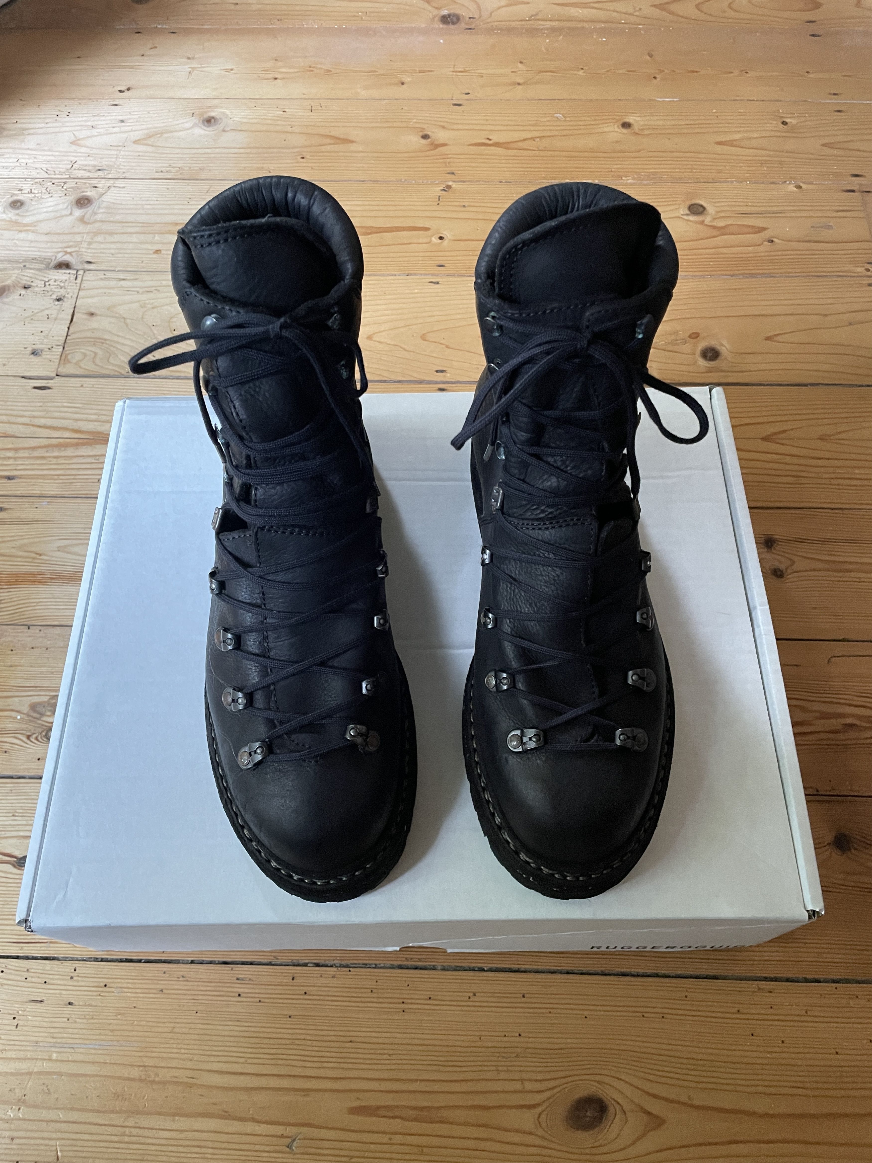 Guidi GUIDI 20mm Leather Hiking Boots - New in Box Size US 11 / EU 44 - 2 Thumbnail