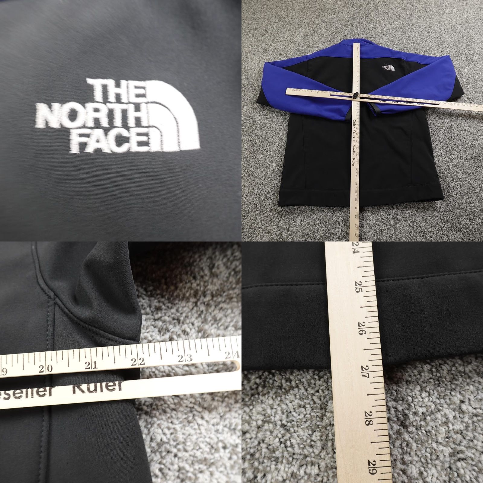 The North Face The North Face Apex Bionic The North Face Jacket Mens M Black Blue Softshell Full Zip Windproof Windwall Size US M / EU 48-50 / 2 - 8 Thumbnail