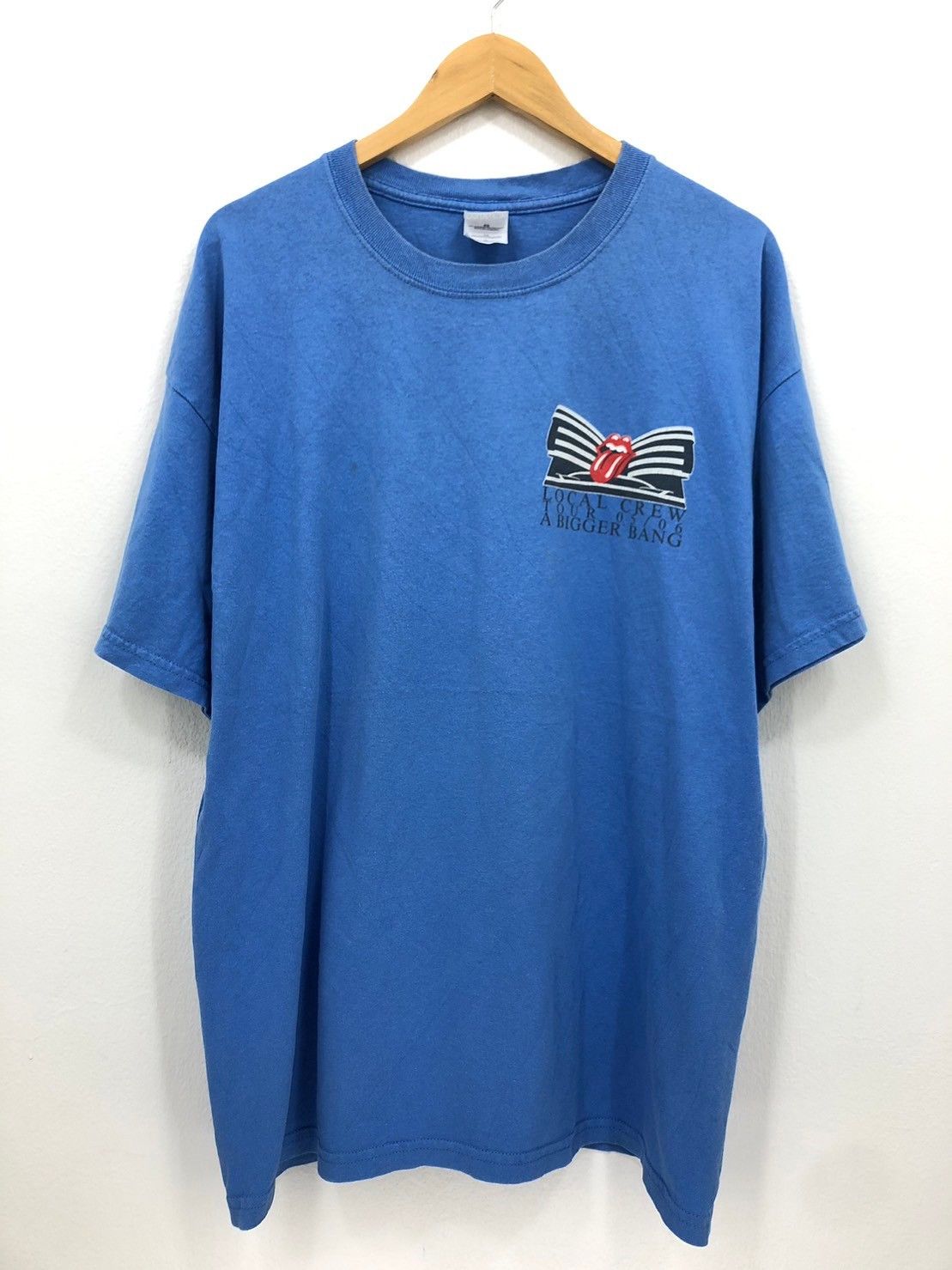 Band Tees × Vintage Vintage 00's Rolling Stones shirt Tour A Bigger Bang wts01 Size US XL / EU 56 / 4 - 2 Thumbnail