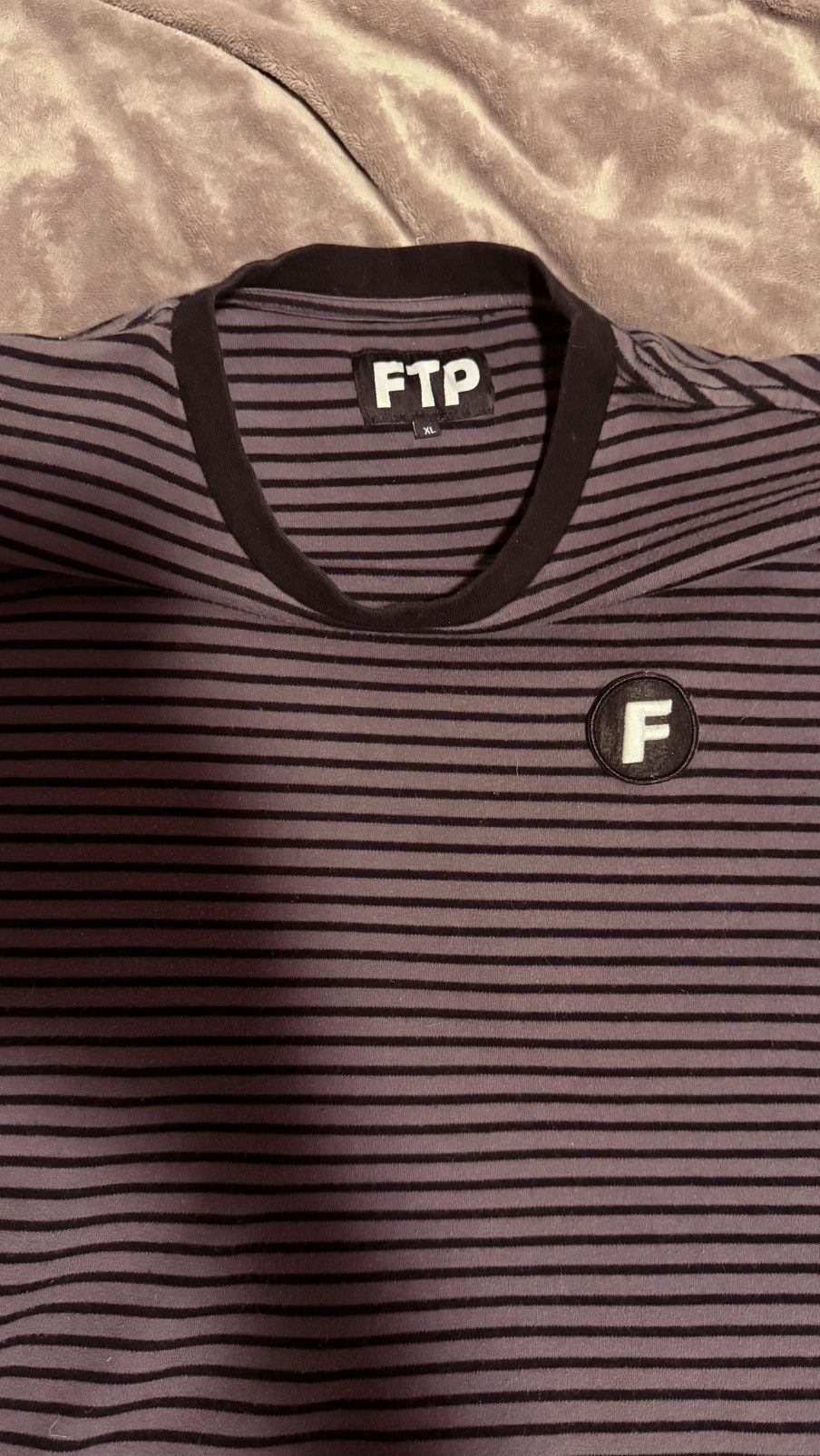 Fuck The Population FTP Striped T Size US L / EU 52-54 / 3 - 2 Thumbnail