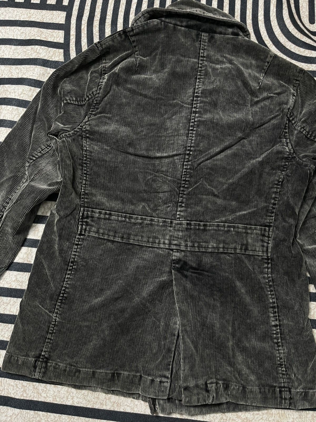 291295=Homme 2000s 291295 HOMME DOUBLE BREAST CORDUROY JACKET Size US M / EU 48-50 / 2 - 13 Thumbnail