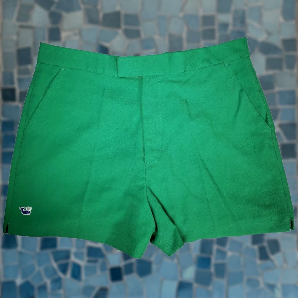 Vintage VINTAGE The Whaler Bermuda Shorts Green Chino Button Tab Adjustable Waist Mens 36 Size US 36 / EU 52 - 1 Thumbnail