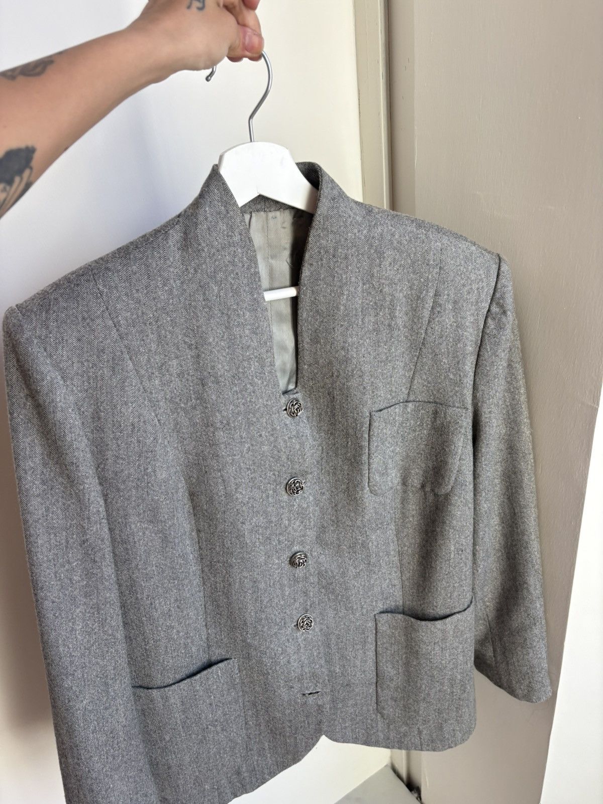 Vintage Vintage blazer Size XL / US 12-14 / IT 48-50 - 3 Thumbnail