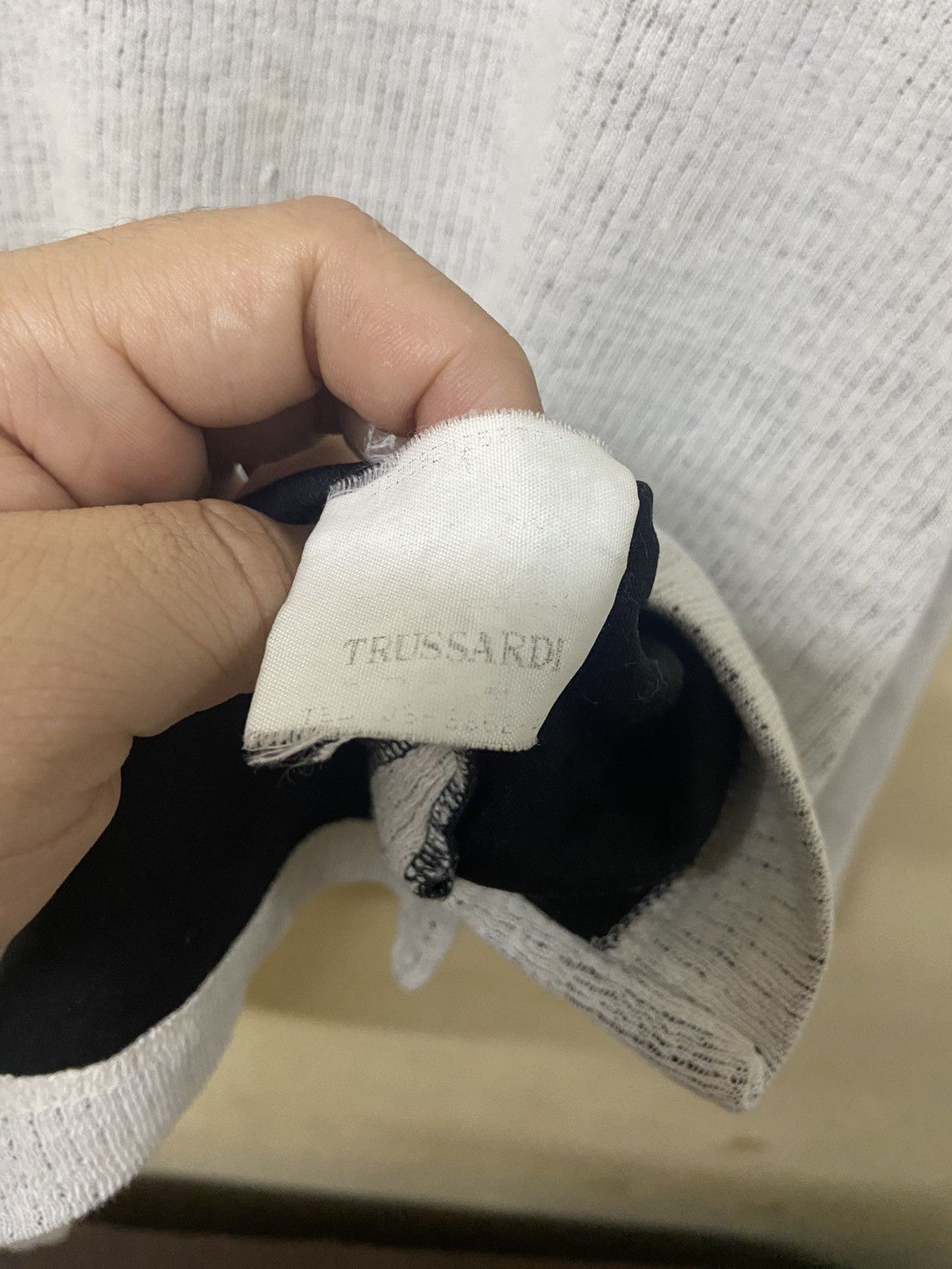 Trussardi × Vintage Vintage Trussardi LongSleeve Size US L / EU 52-54 / 3 - 7 Thumbnail