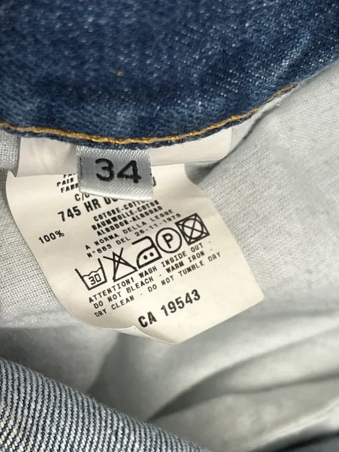 Helmut Lang Helmut Lang Classic Blue Denim Jeans Size US 32 / EU 48 - 10 Thumbnail