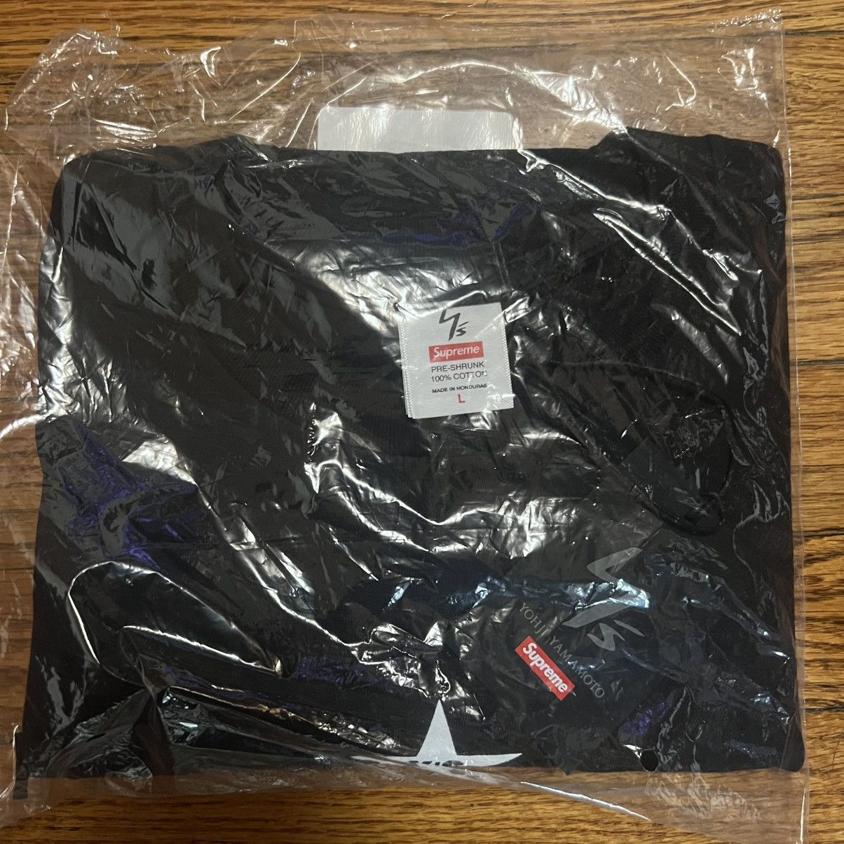 Supreme Supreme Ys By Yohji Yamamoto Star Tee Black Size: L Size US L / EU 52-54 / 3 - 2 Thumbnail