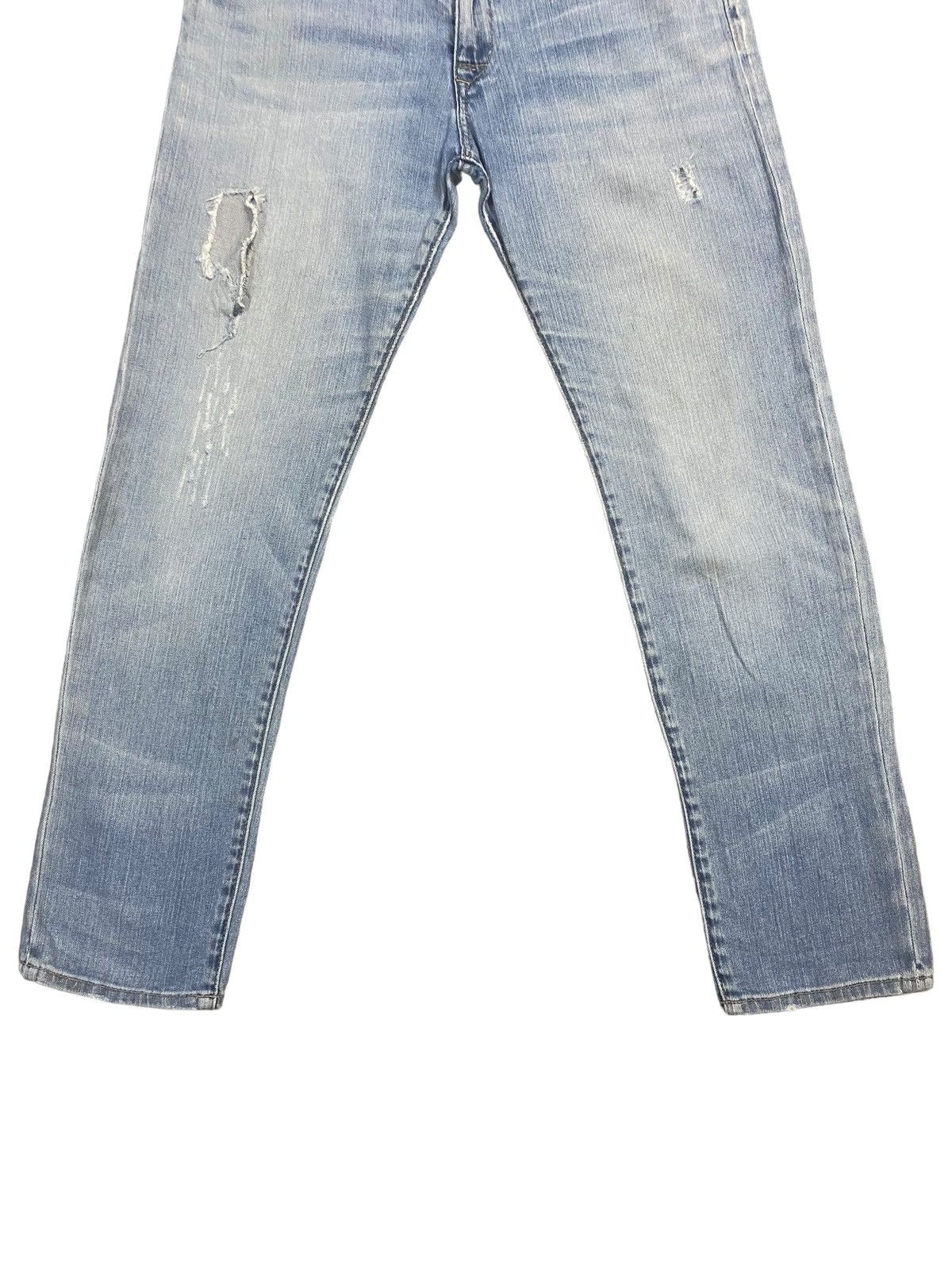 Vintage Polo Ralph Lauren RRL Distress Straight Cut Jeans