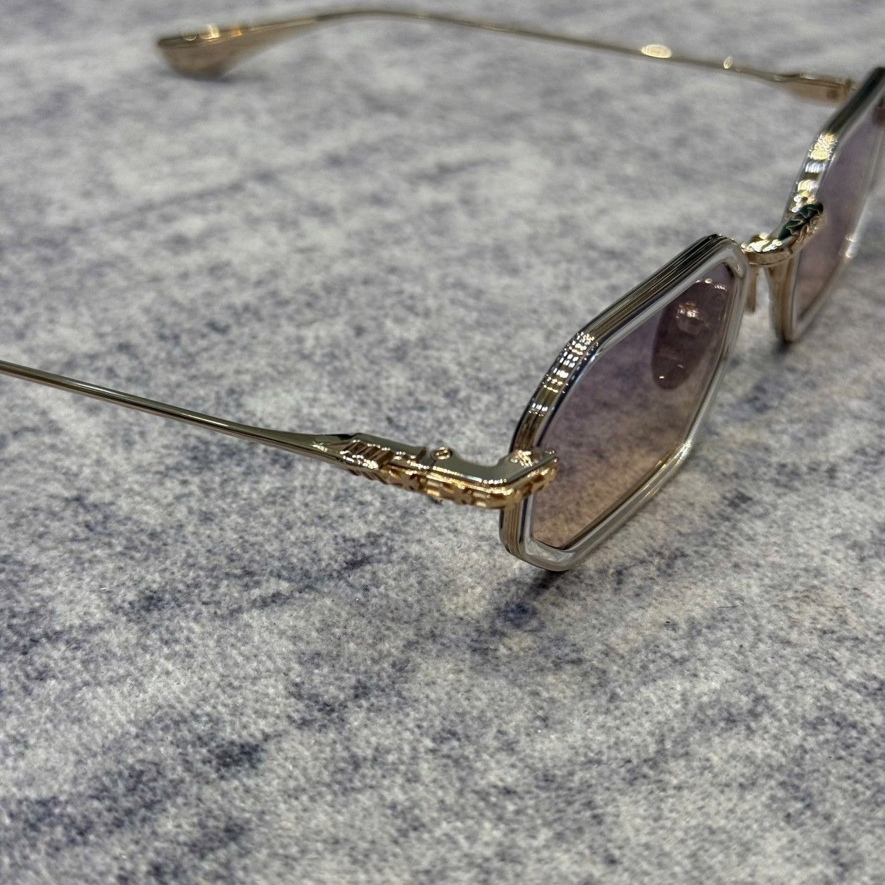 Chrome Hearts CHROME HEARTS STYLIDA CRYSTAL/GOLD PLATED SUN Size ONE SIZE - 3 Thumbnail