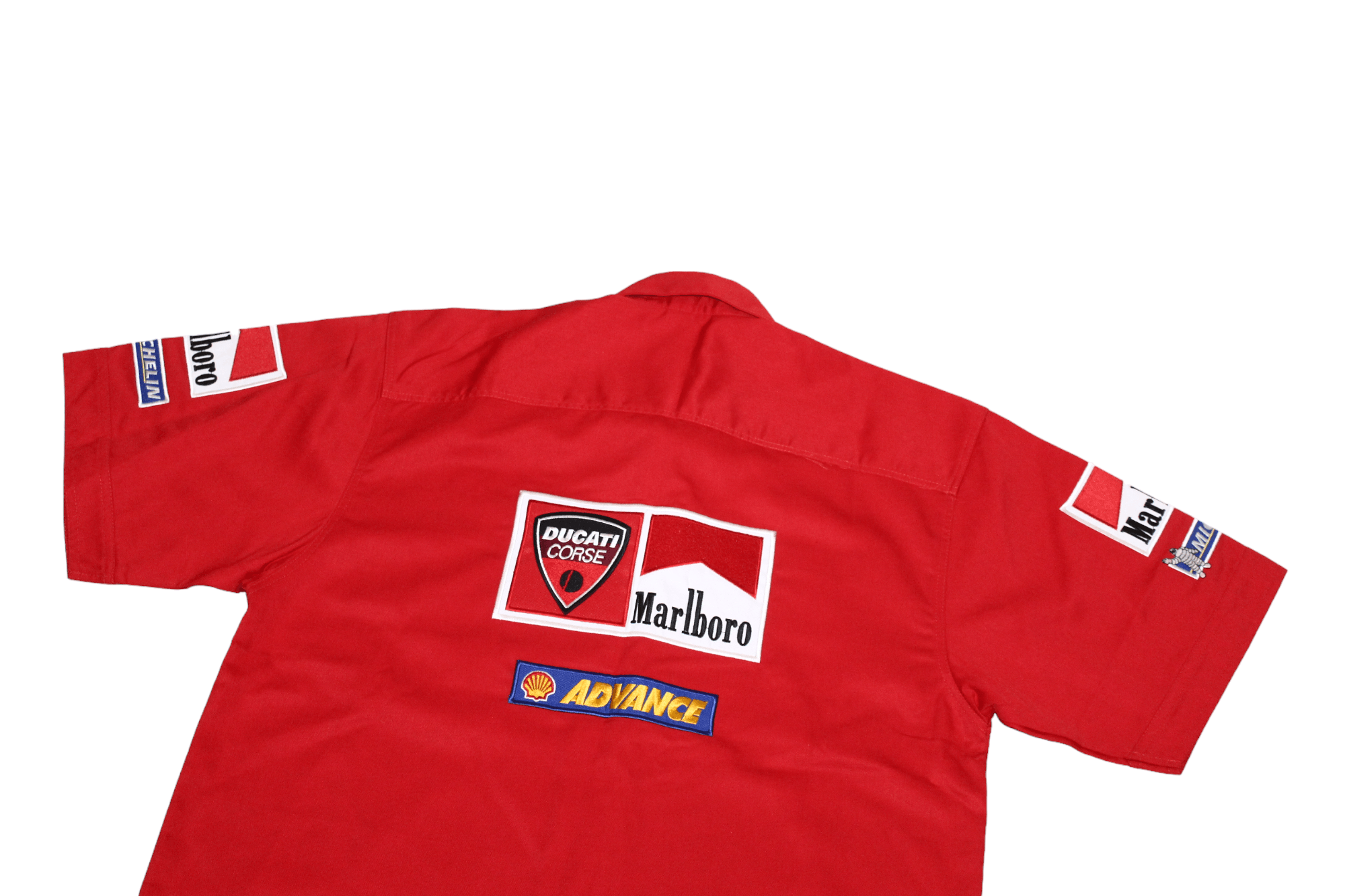 Ducati 💥VTG💥 Marlboro Ducati Corse MotoGP Racing Work Shirt Size US L / EU 52-54 / 3 - 12 Thumbnail