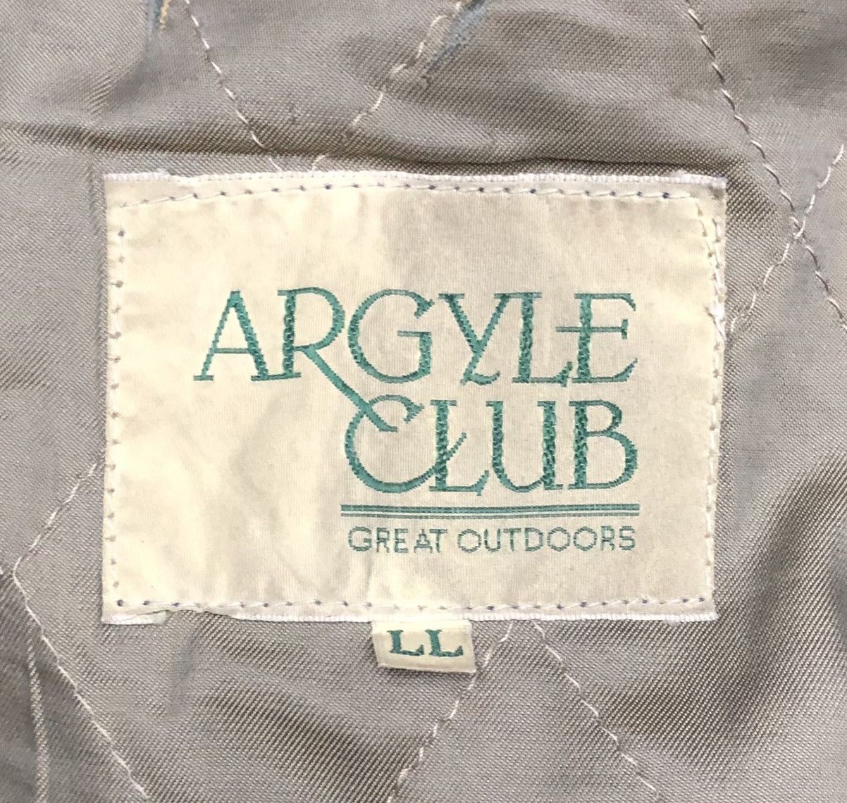 Vintage Vintage Argyle Club Black Leather Bomber Jacket Size US L / EU 52-54 / 3 - 16 Thumbnail