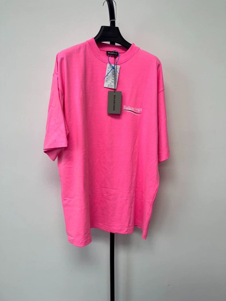 Balenciaga Balenciaga Logo monogram printed casual T-shirt with short Size L / US 10 / IT 46 - 1 Thumbnail